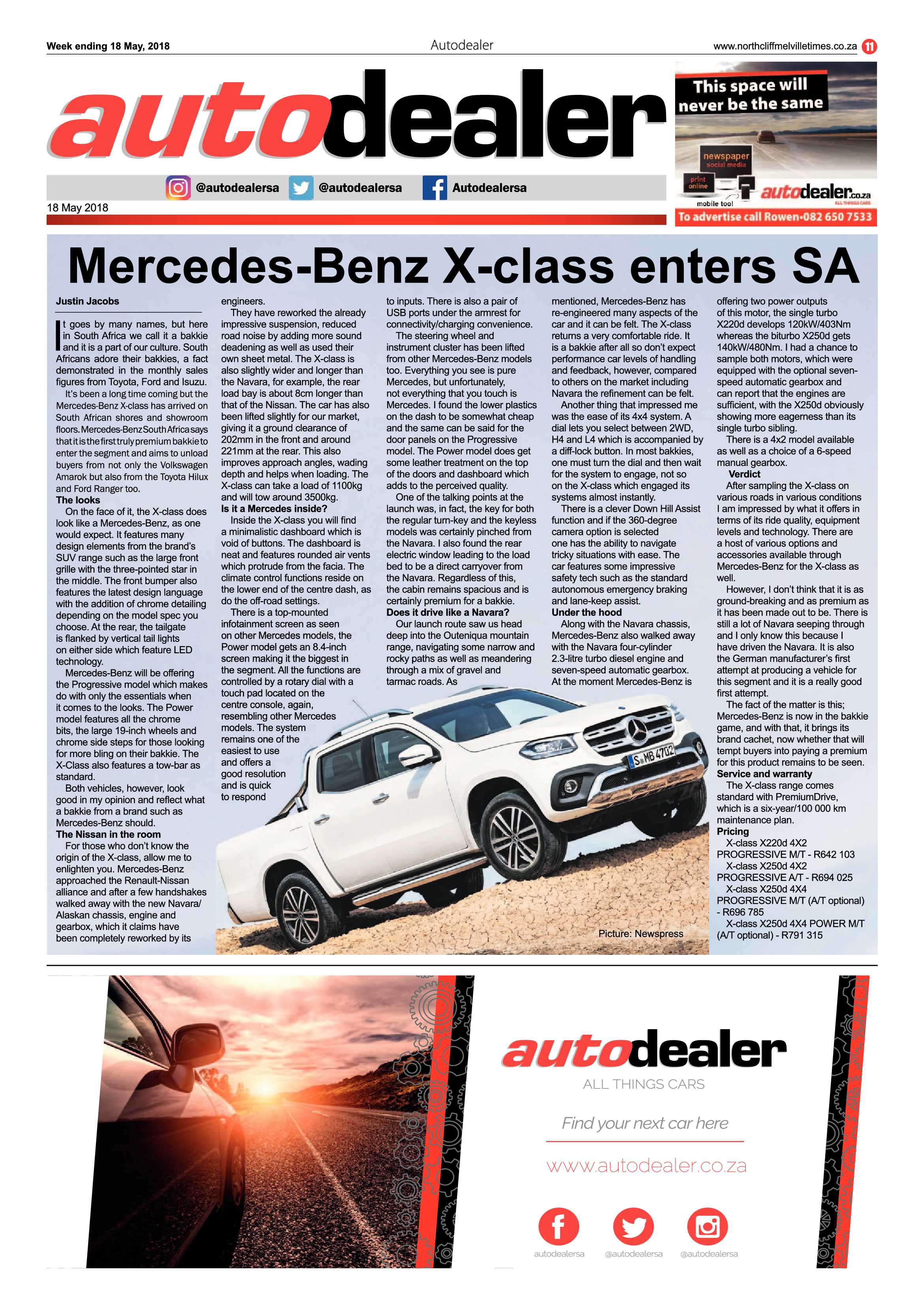 Northcliff Melville Times 18 May 2018 page 11