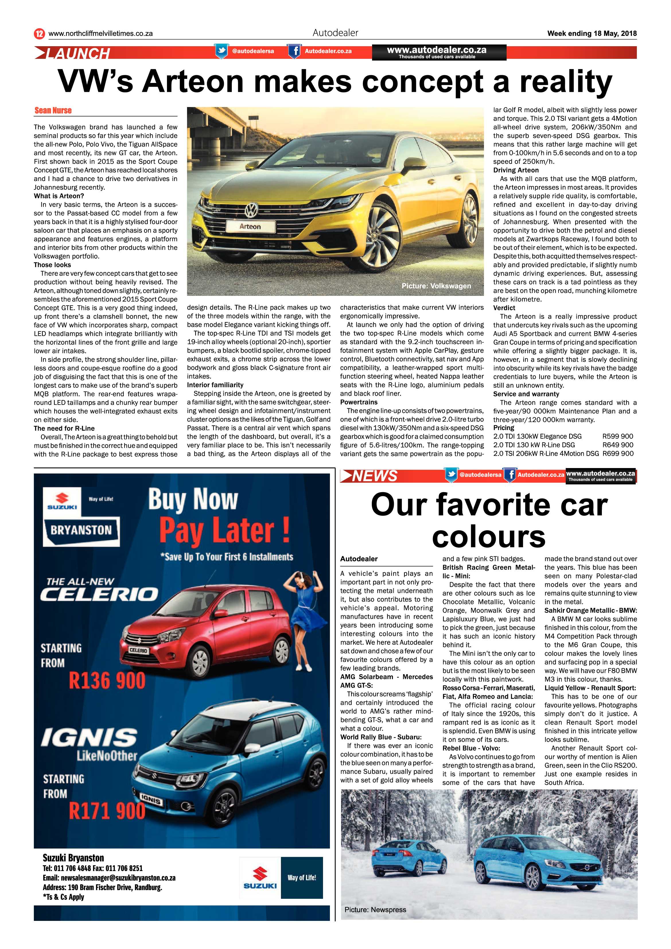 Northcliff Melville Times 18 May 2018 page 12