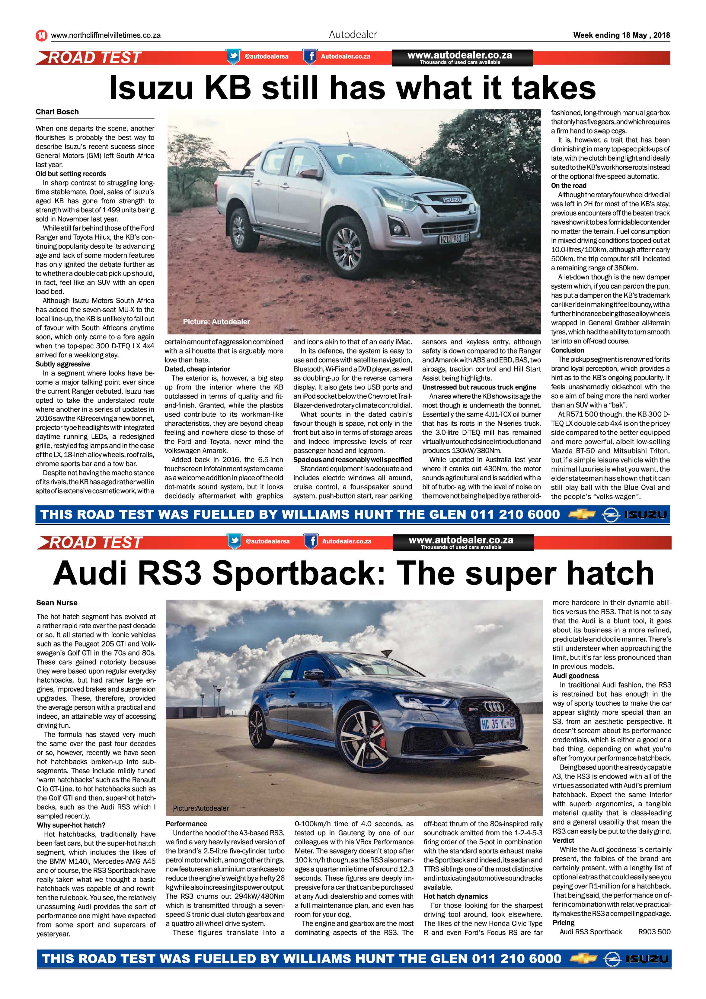 Northcliff Melville Times 18 May 2018 page 14