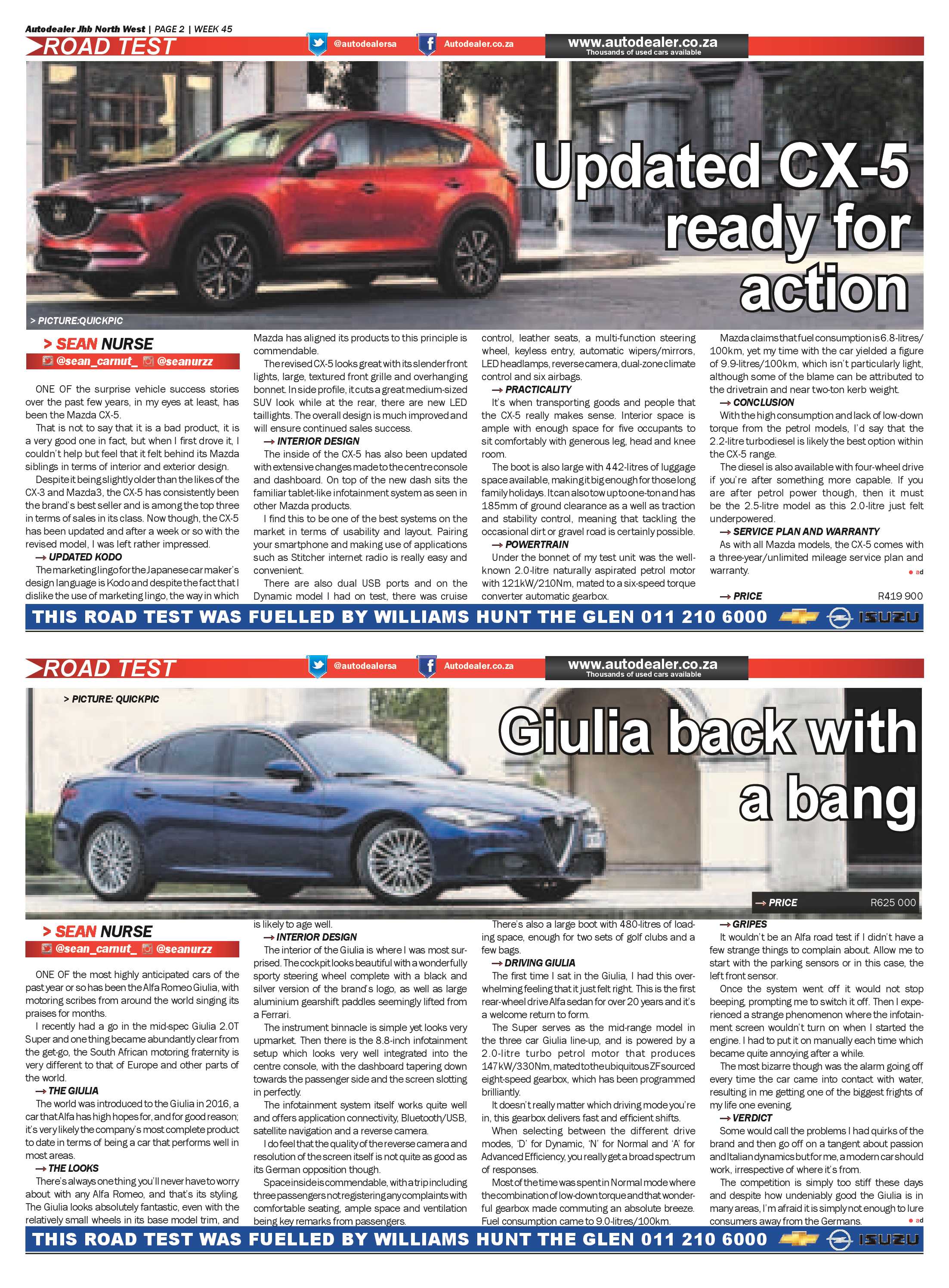 Auto Dealer North West 7 November page 2