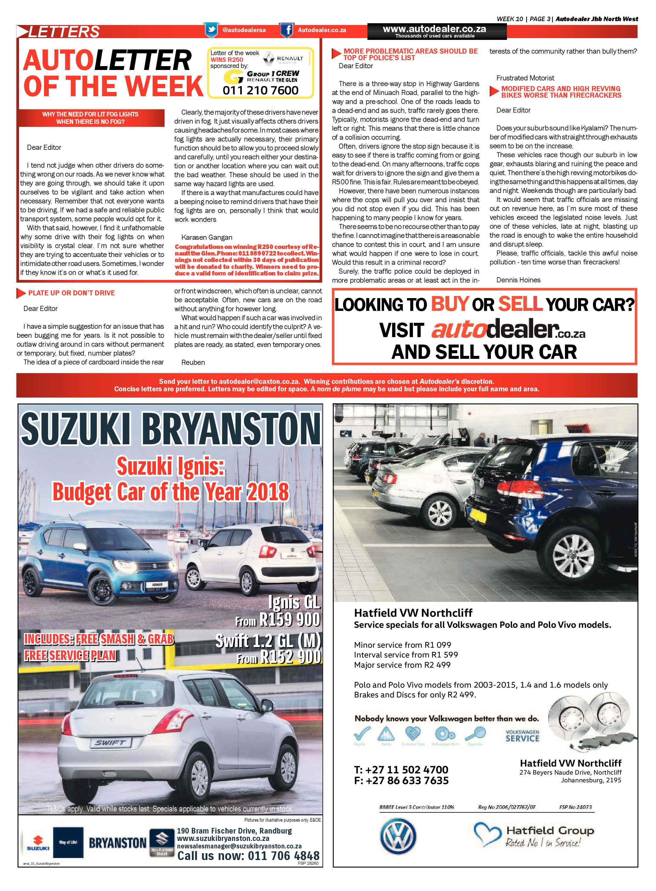 Autodealer North West 10 – 6 March, 2018 page 3