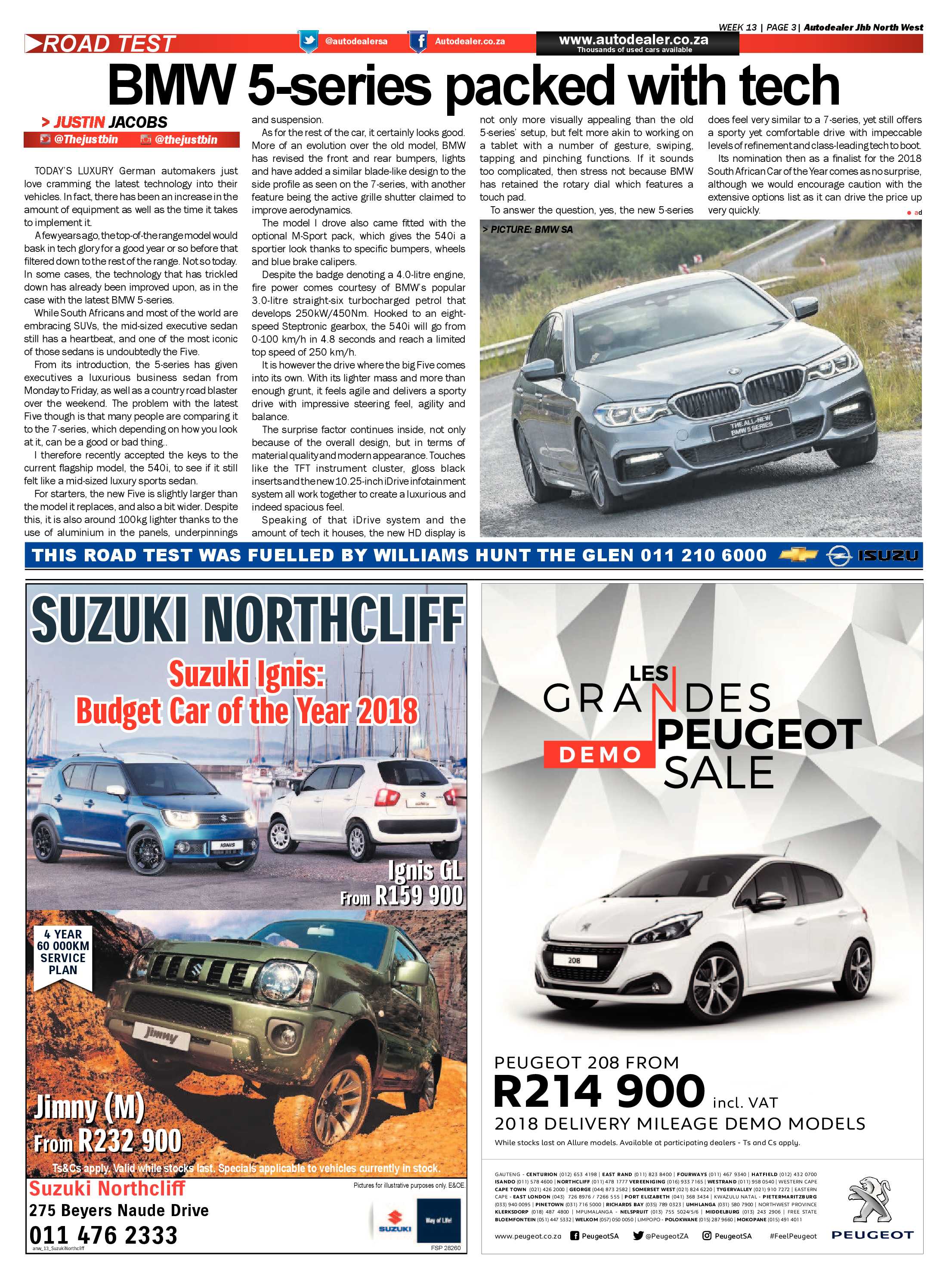 Autodealer North West 13-27 March, 2018 page 3