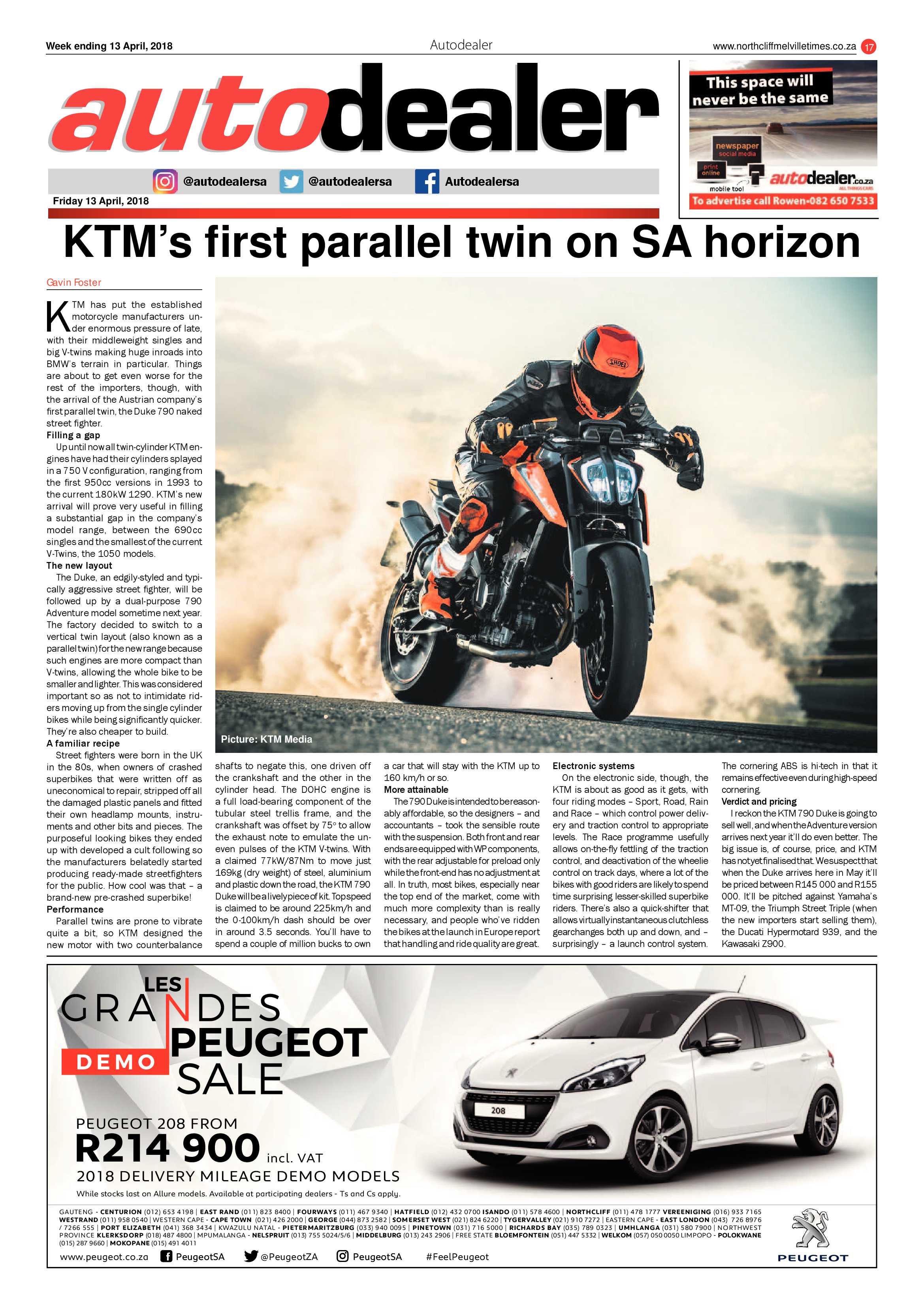 Autodealer North West 13 April 2018 page 1