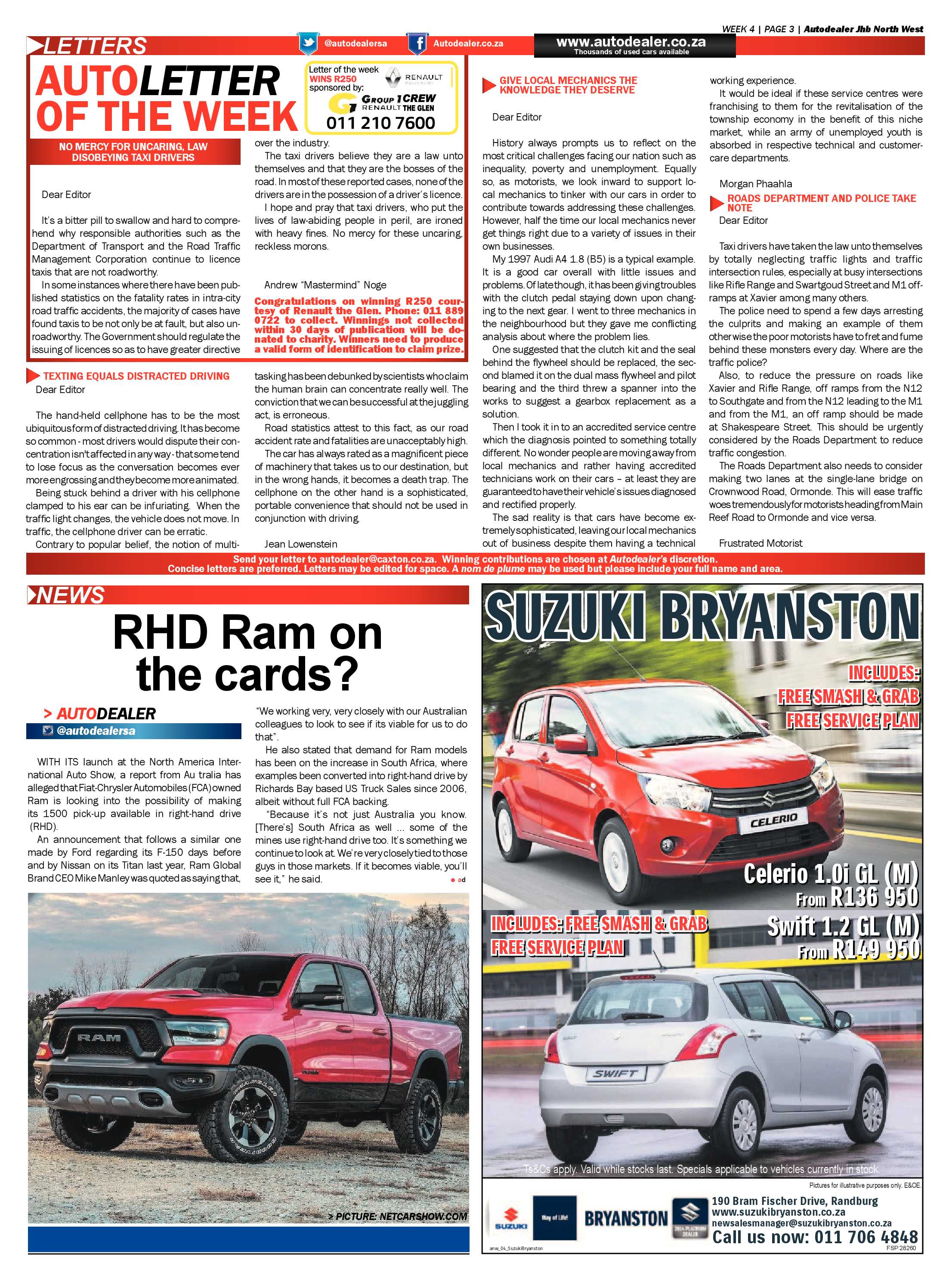 Autodealer North West 23 January, 2018 page 3
