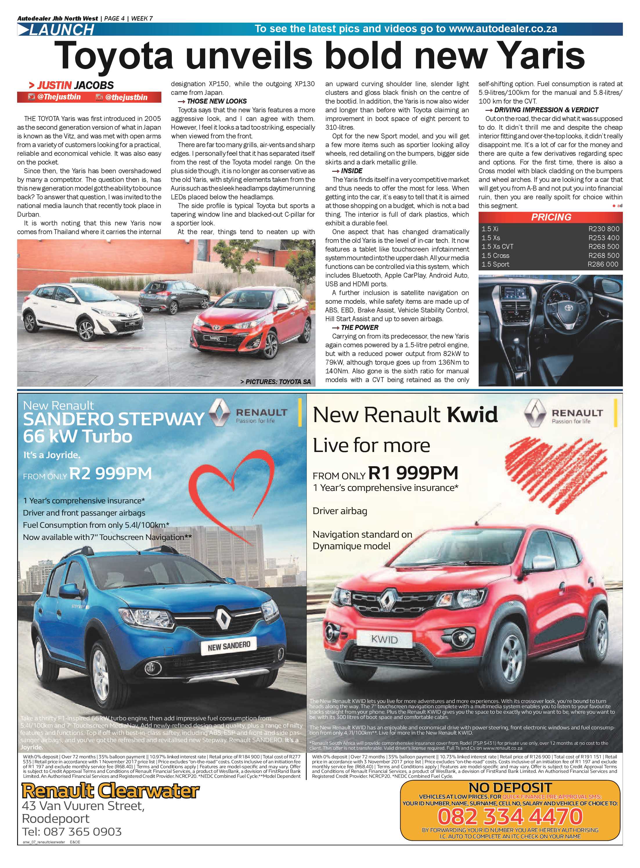 Autodealer North West 7-13 February, 2018 page 4