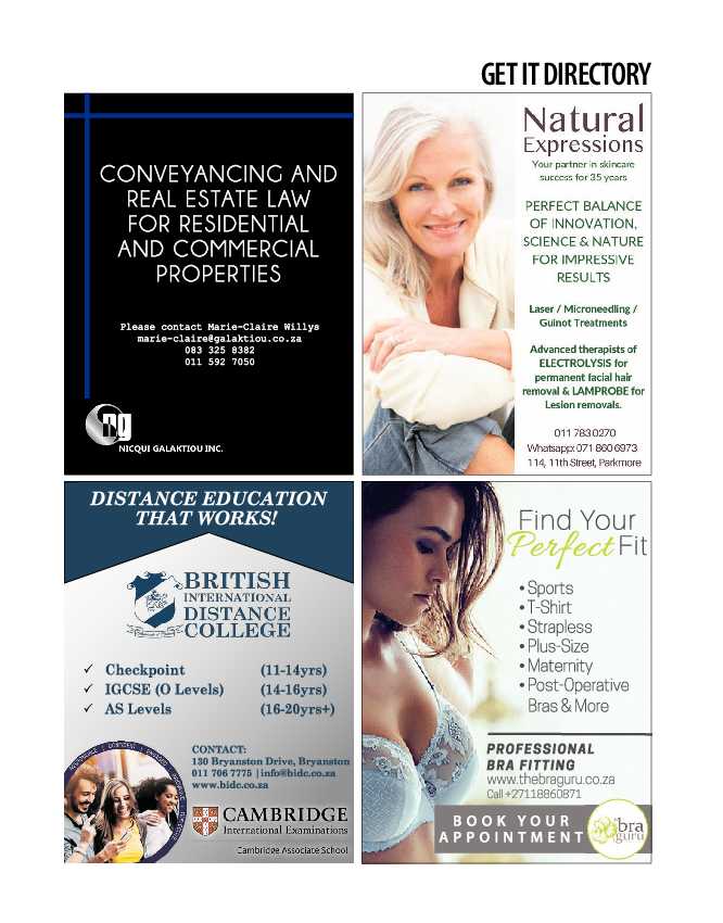 Get It Joburg North April 2022 page 31