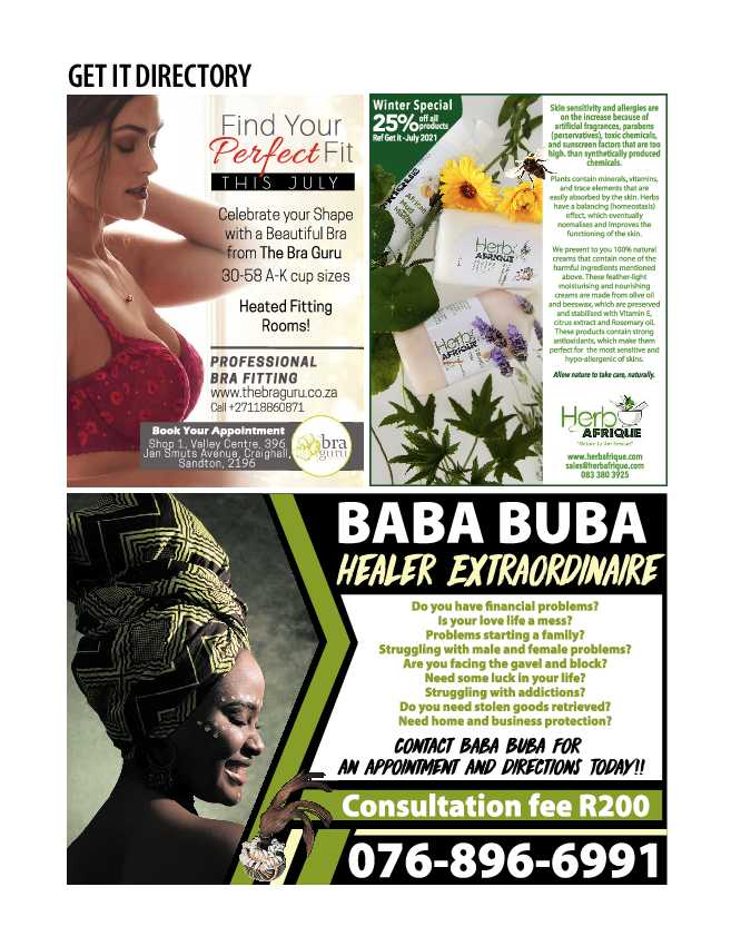 Get It Joburg North July 2021 page 30