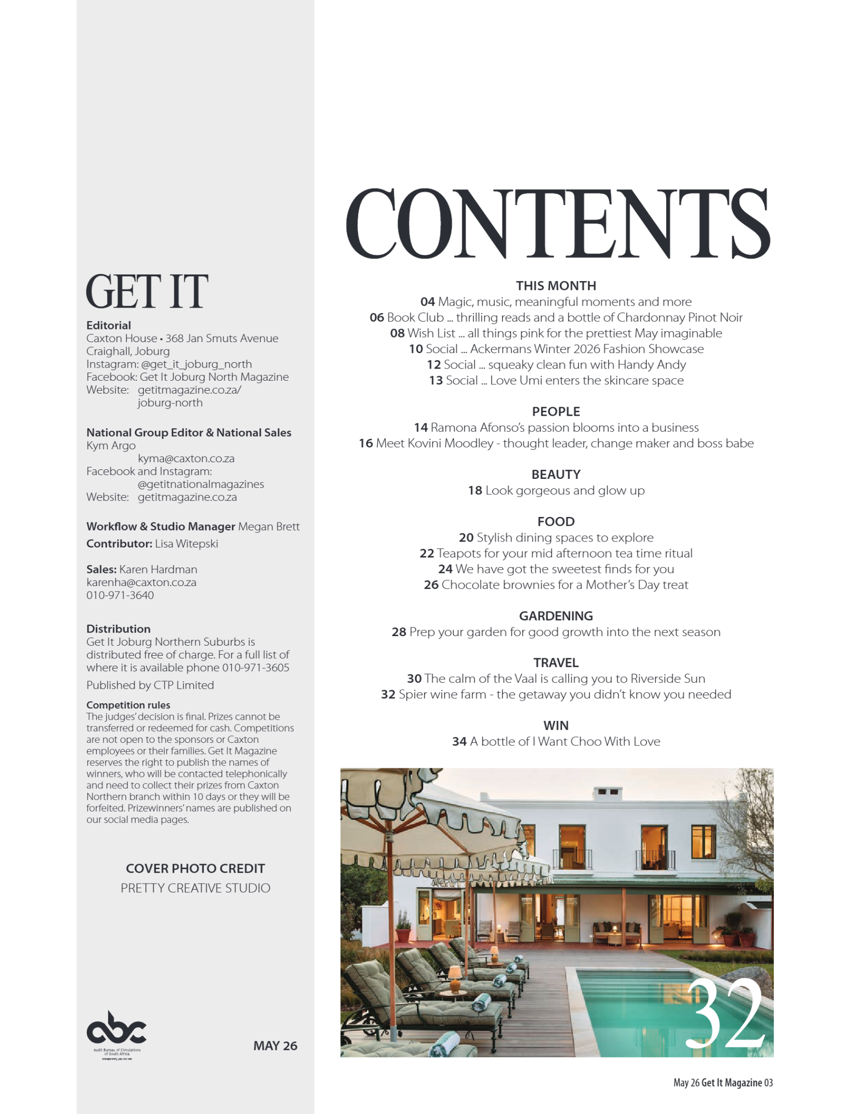 Get It Joburg North – May 2026 page 3