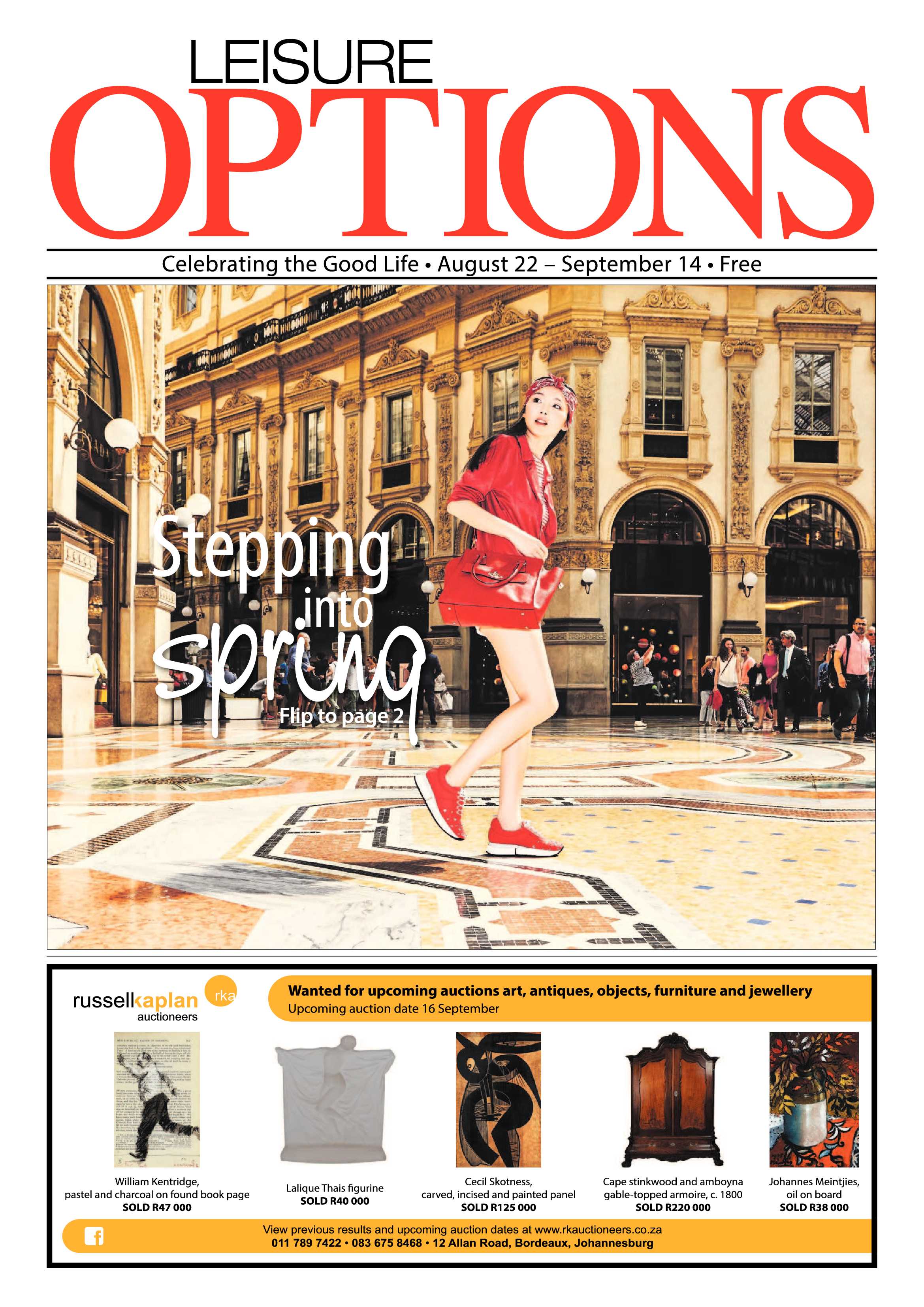 Leisure Options January 23 – February 01, 2018 page 1