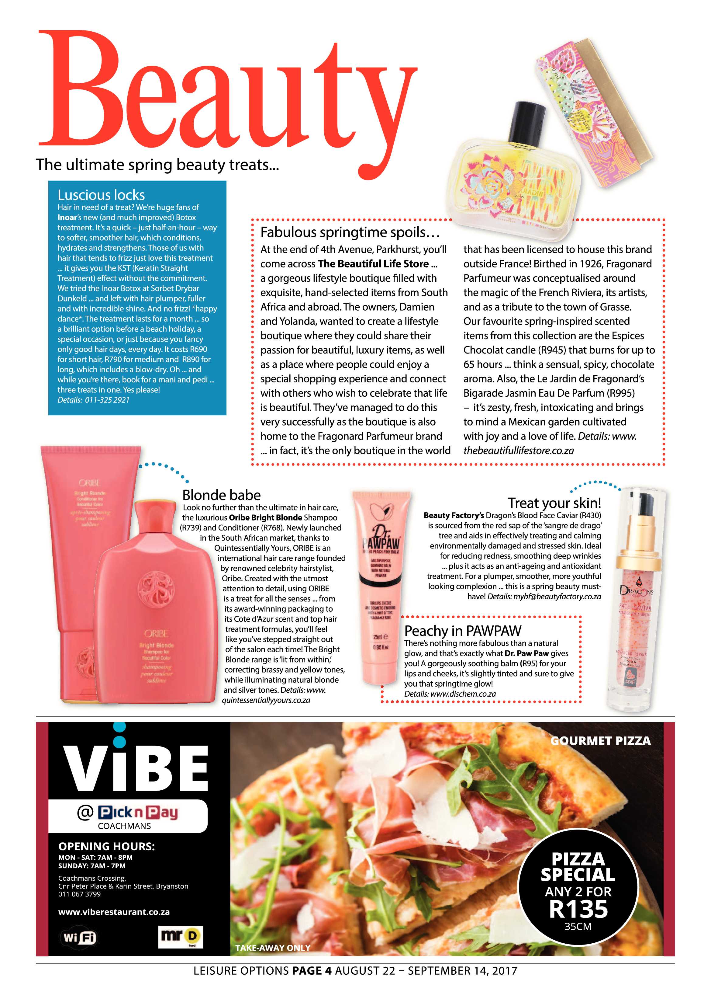 Leisure Options January 23 – February 01, 2018 page 4