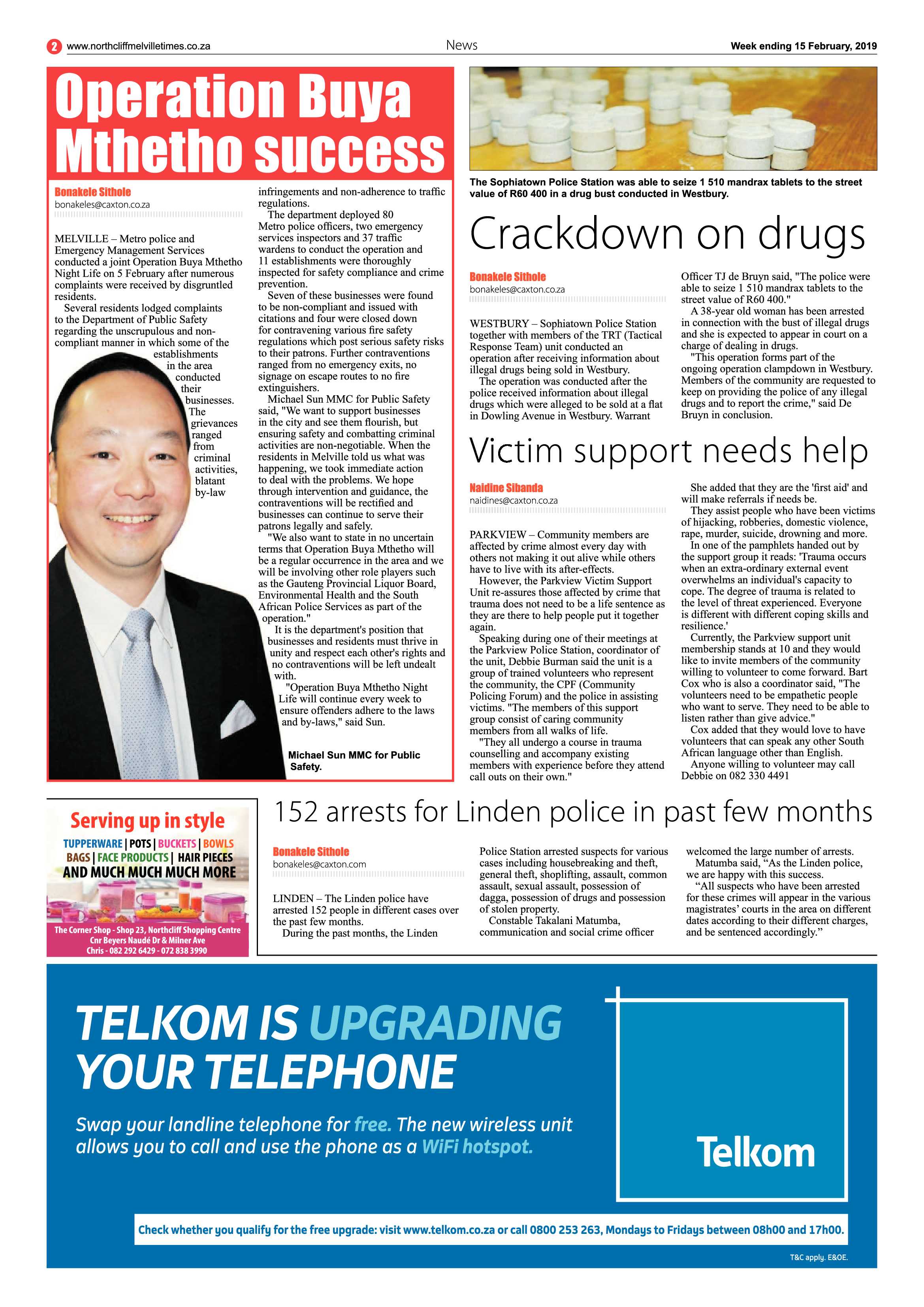 NMT 15 February, 2019 page 2