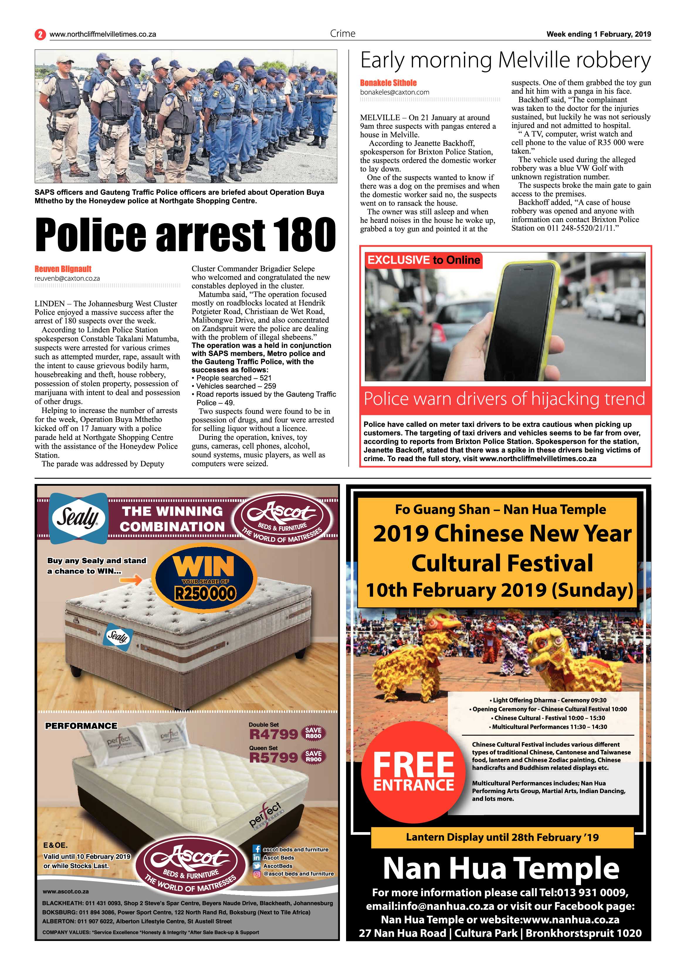 NMT 1 February, 2019 page 2