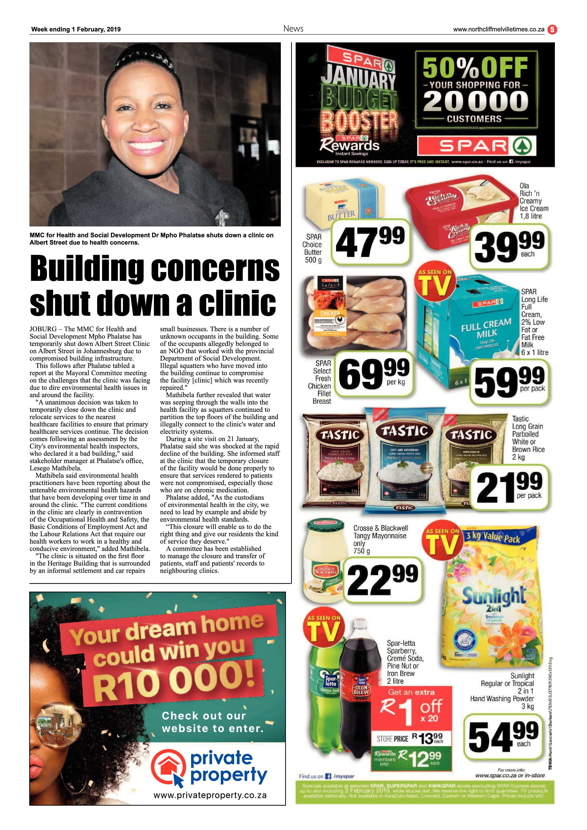 NMT 1 February, 2019 page 5