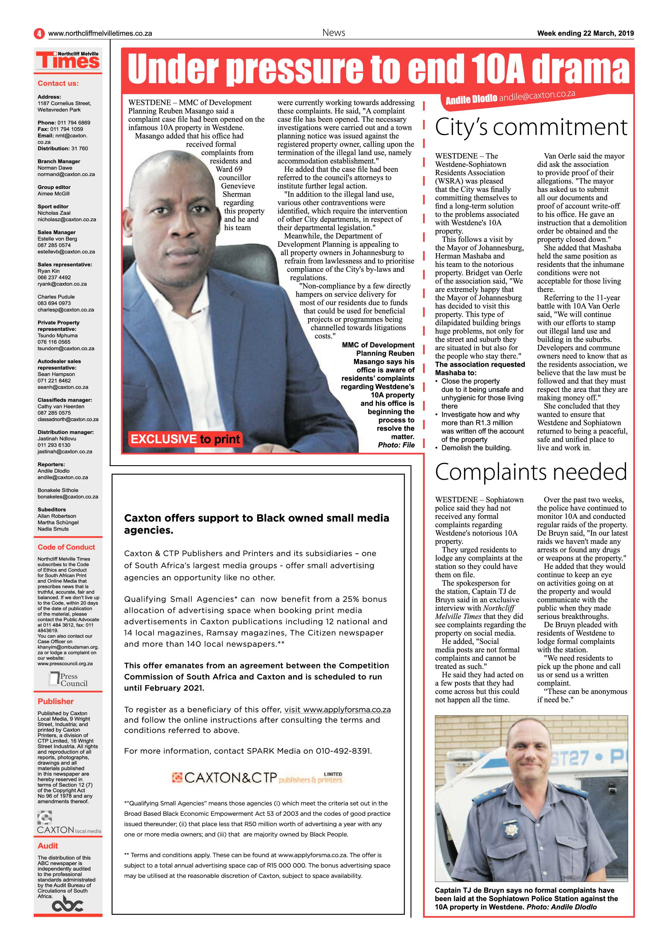 NMT 22 March, 2019 page 4