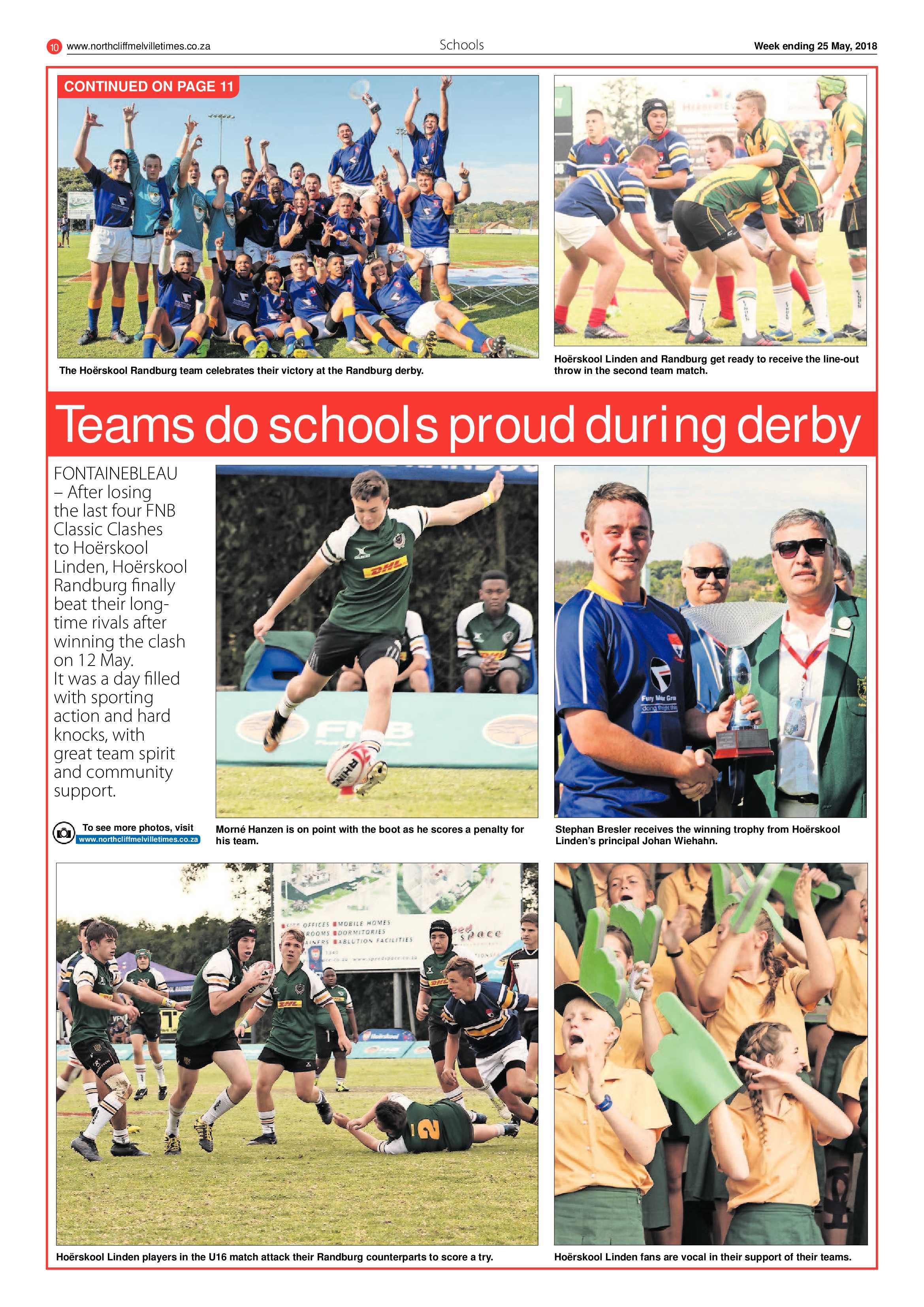 Northcliff Melville Times 25 May 2018 page 10