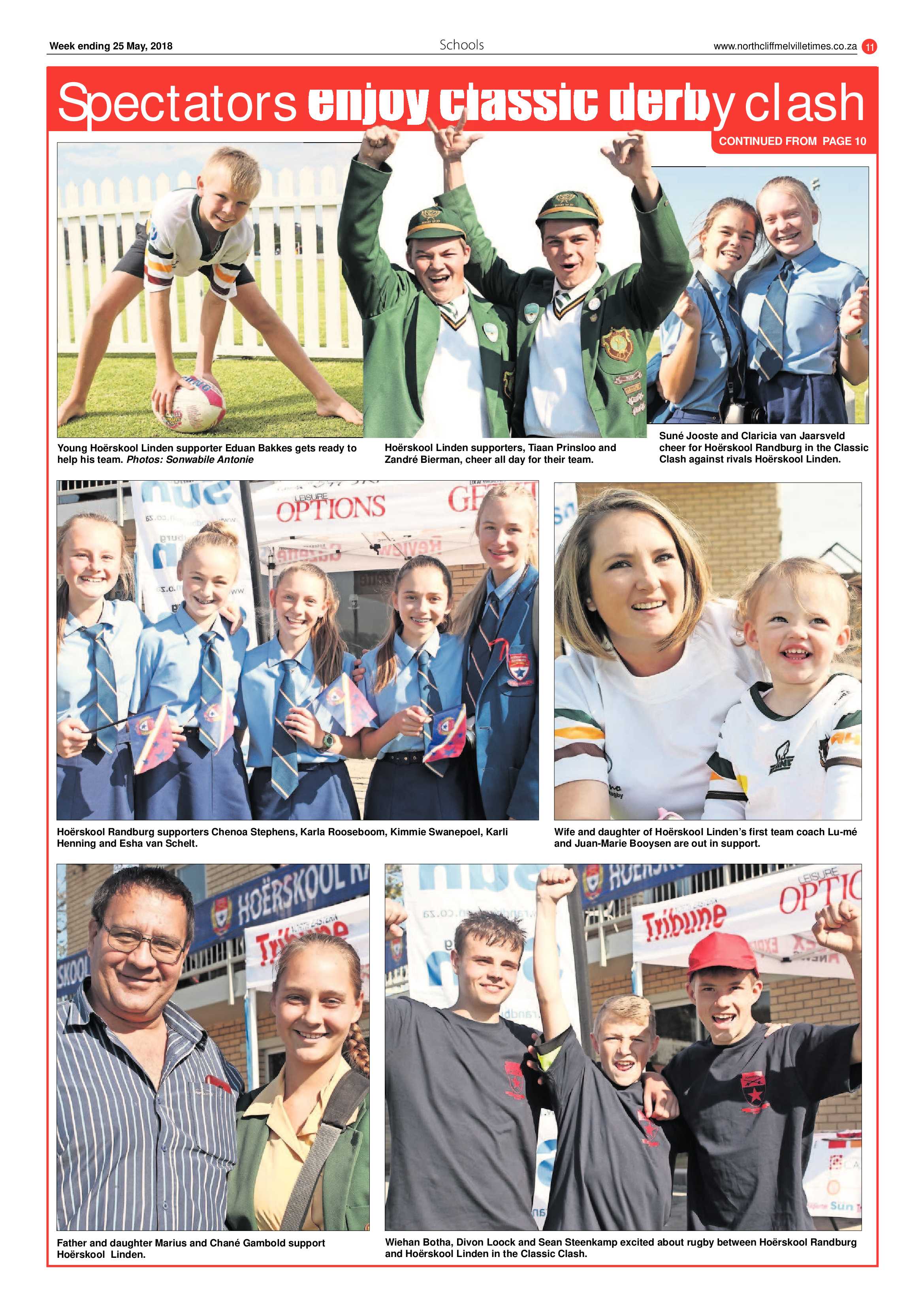Northcliff Melville Times 25 May 2018 page 11