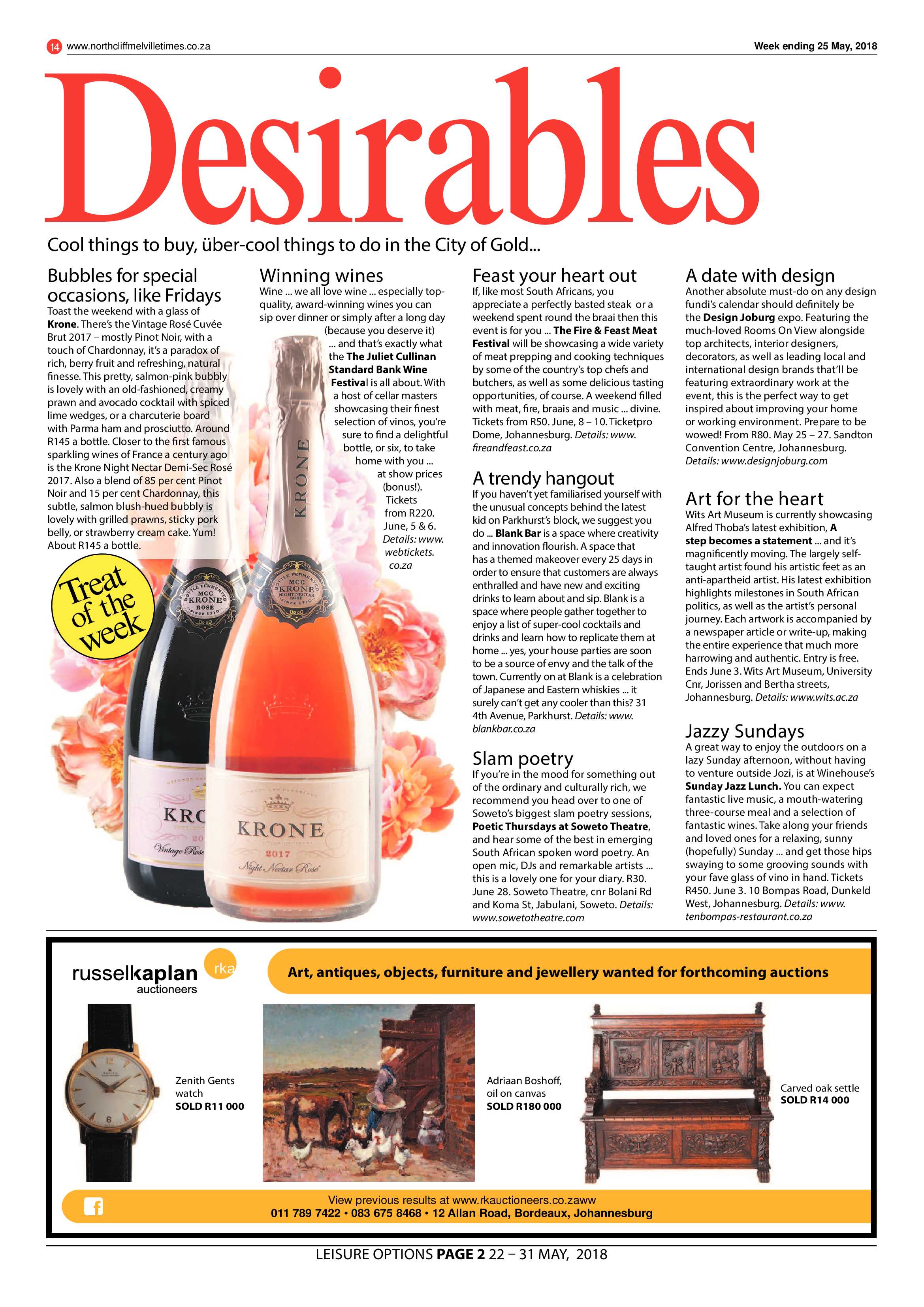 Northcliff Melville Times 25 May 2018 page 14