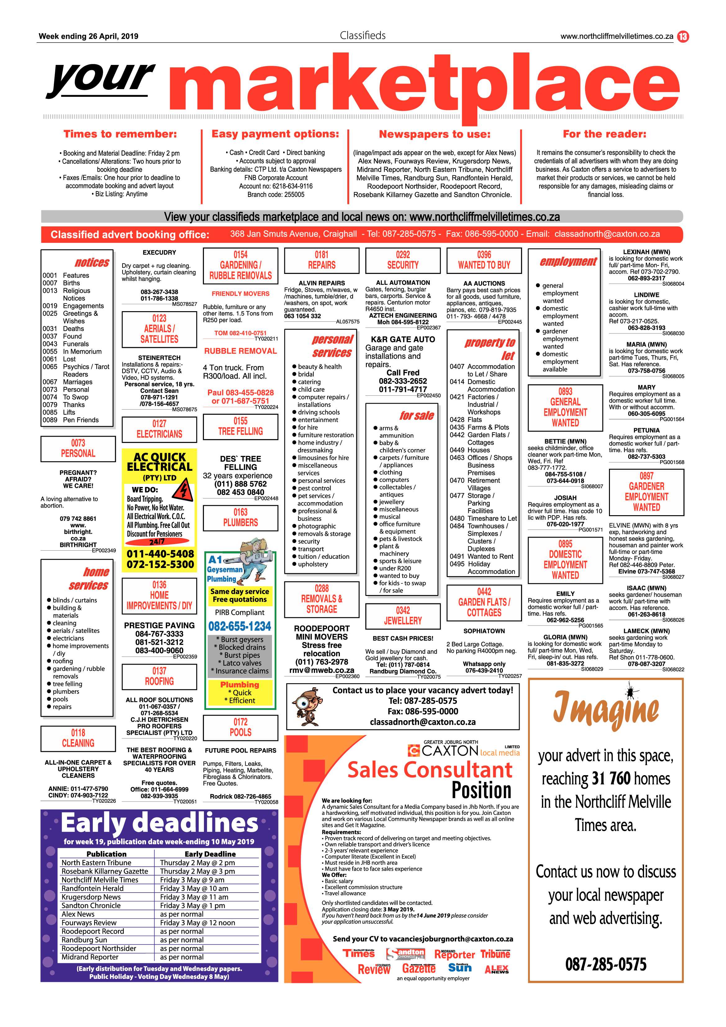 NMT 26 April, 2019 page 13