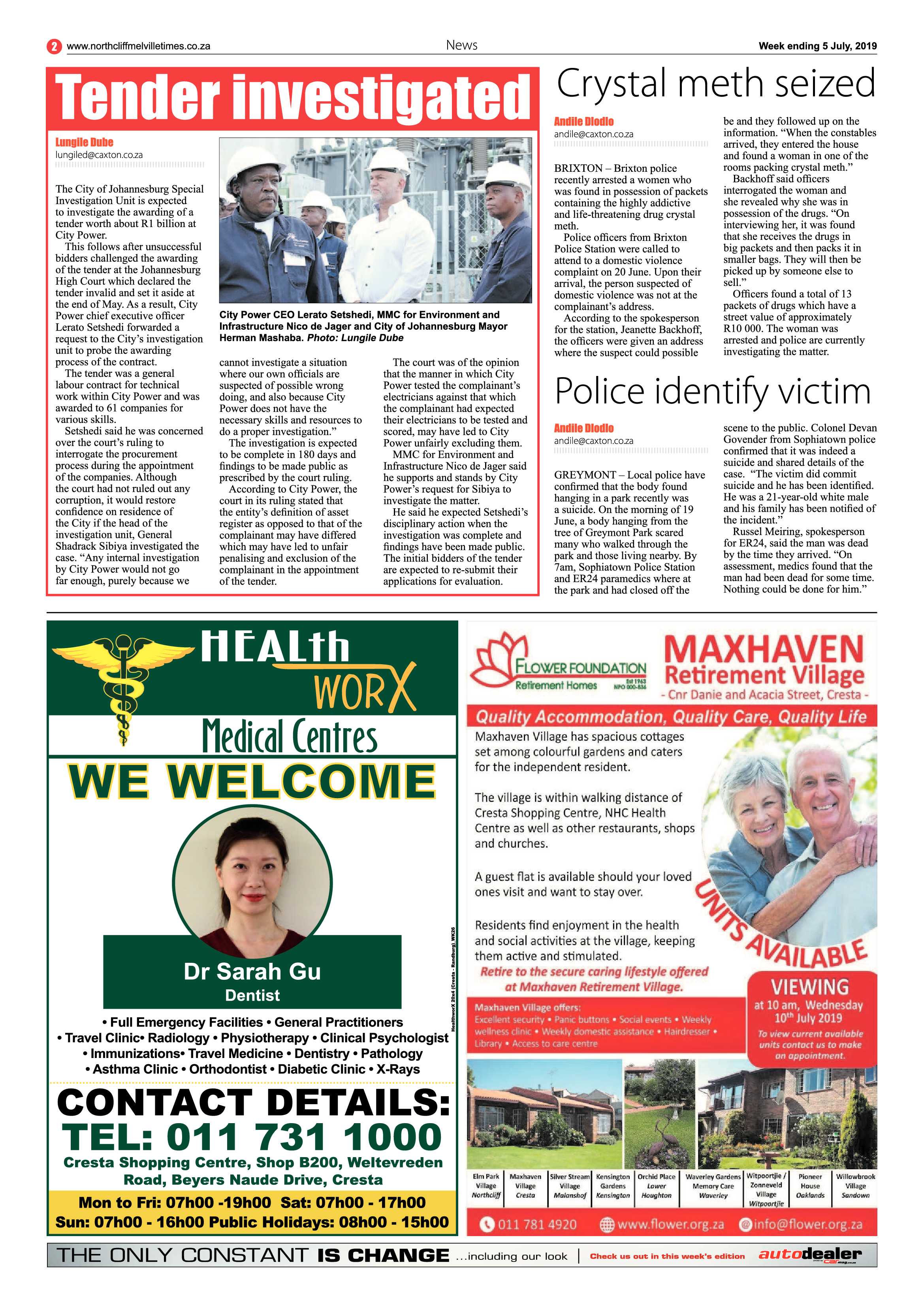 NMT 5 July, 2019 page 2