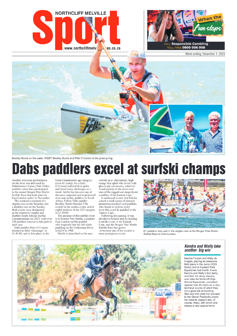Northcliff Melville Times 1 December 2023 page 12
