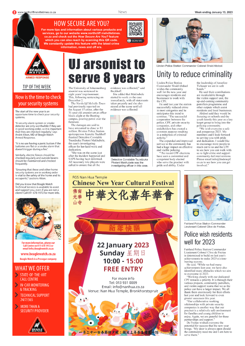Northcliff Melville Times Jan 13 2023 page 2