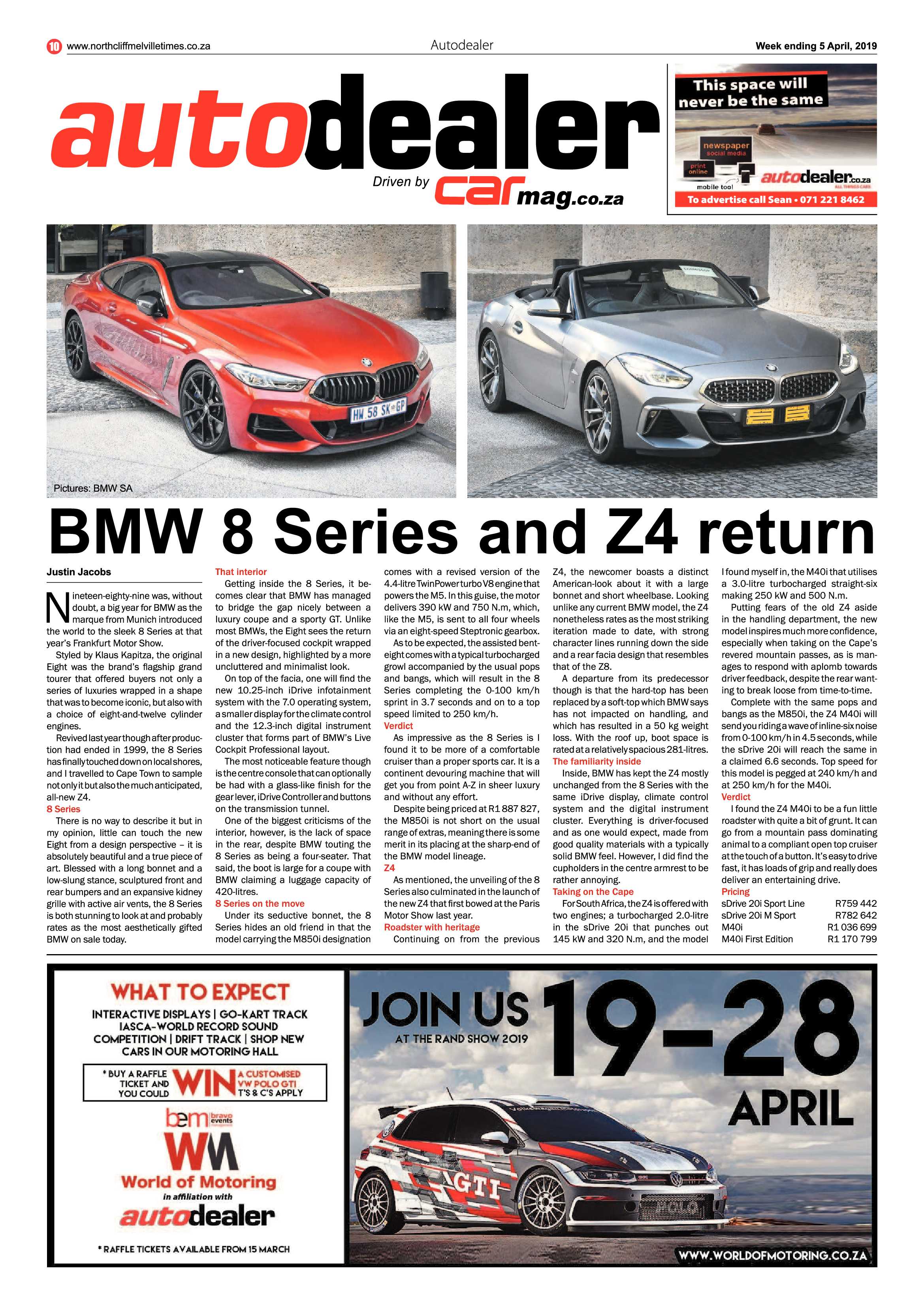 NMT Week ending 5 April, 2019 page 10