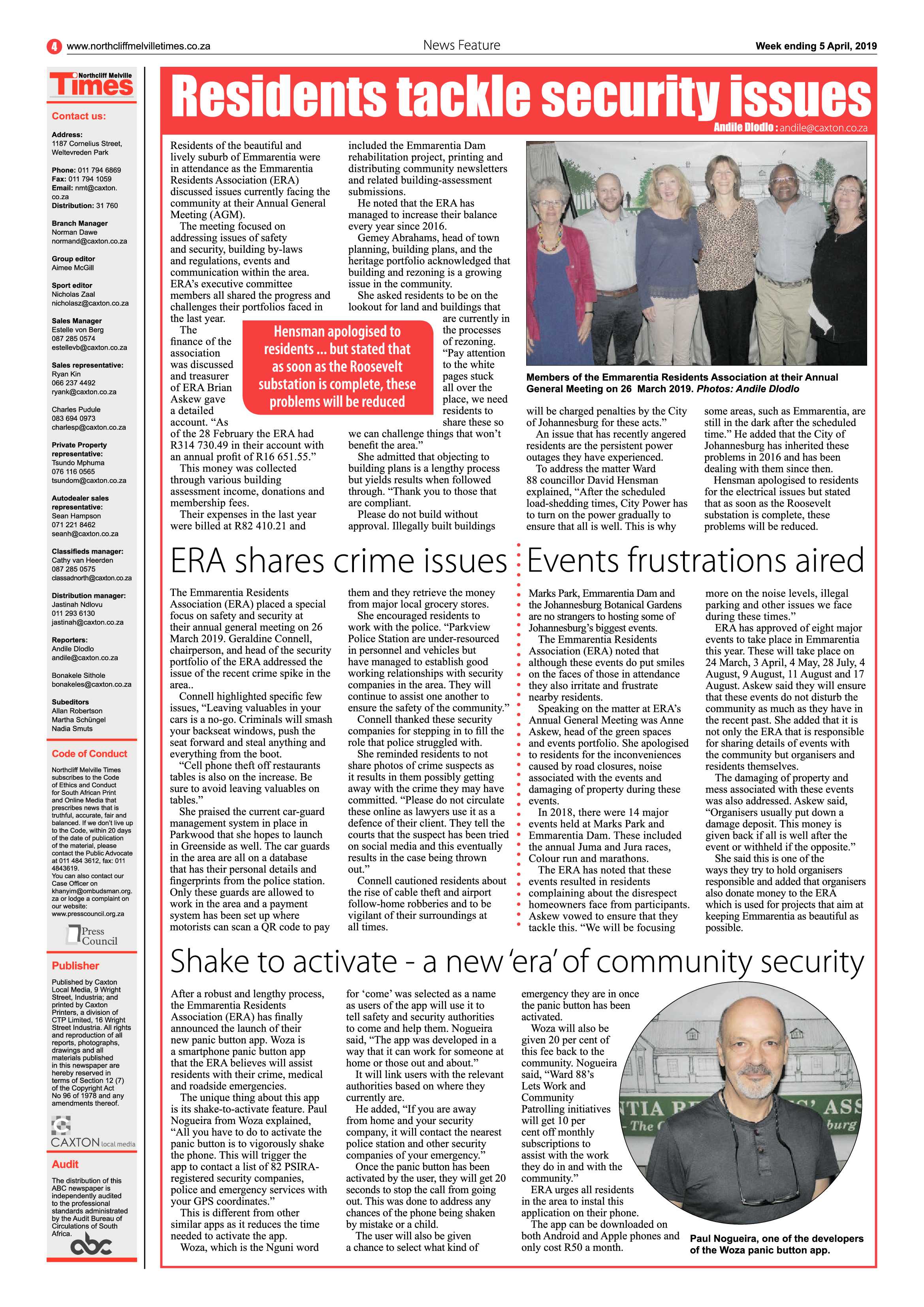 NMT Week ending 5 April, 2019 page 4