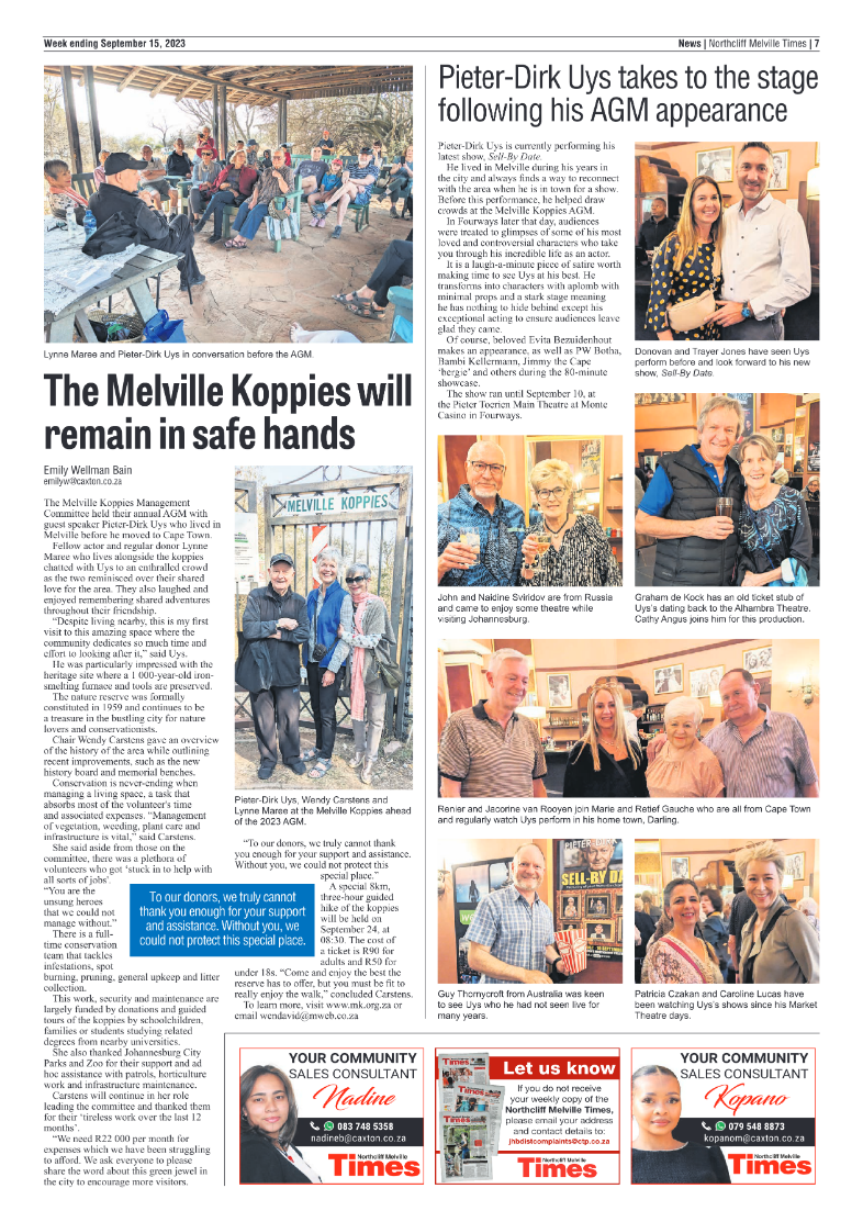 Nortcliff Melville Times 15 September 2023 page 7