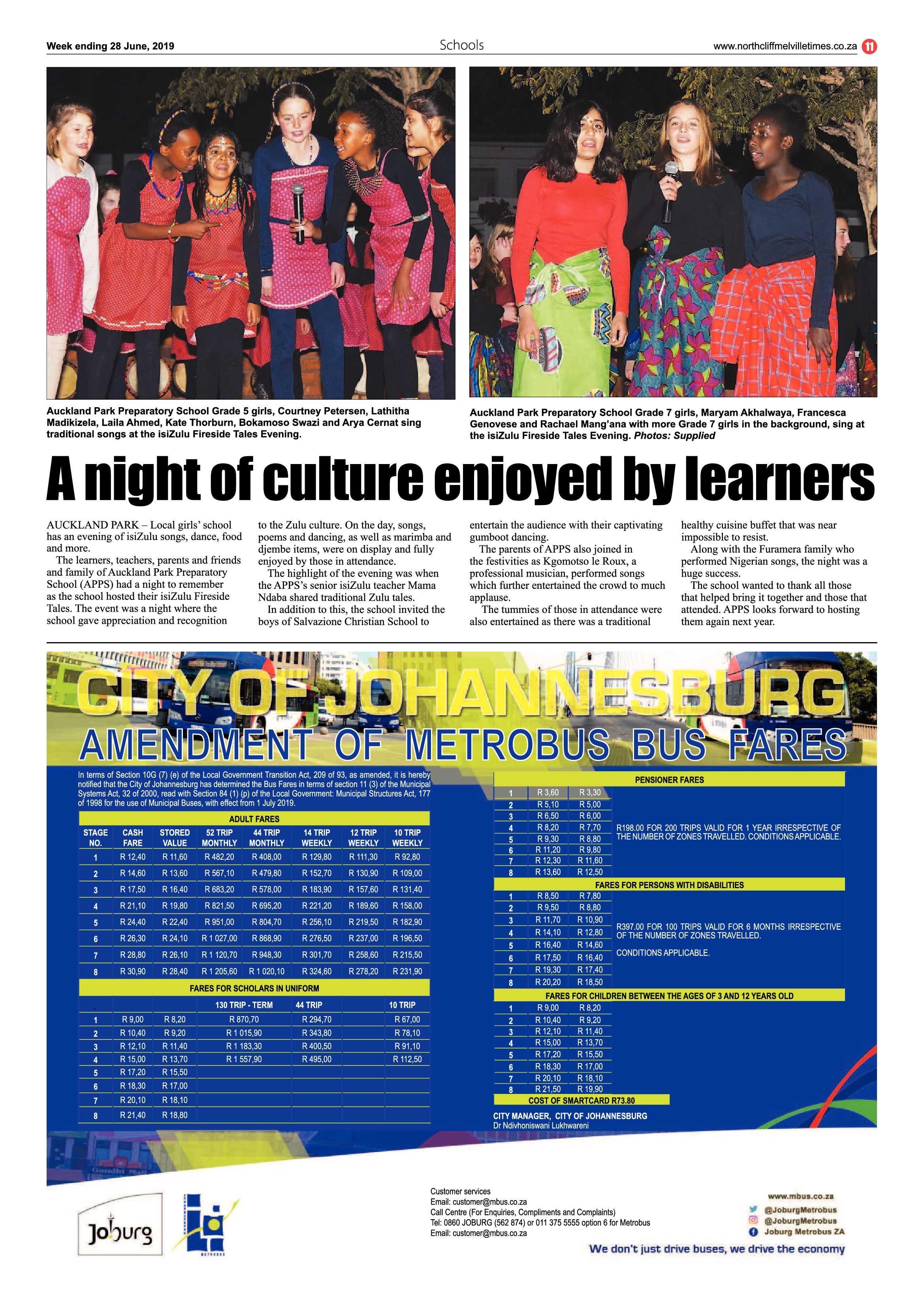 Northcliff Melville Times 28 June, 2019 page 11