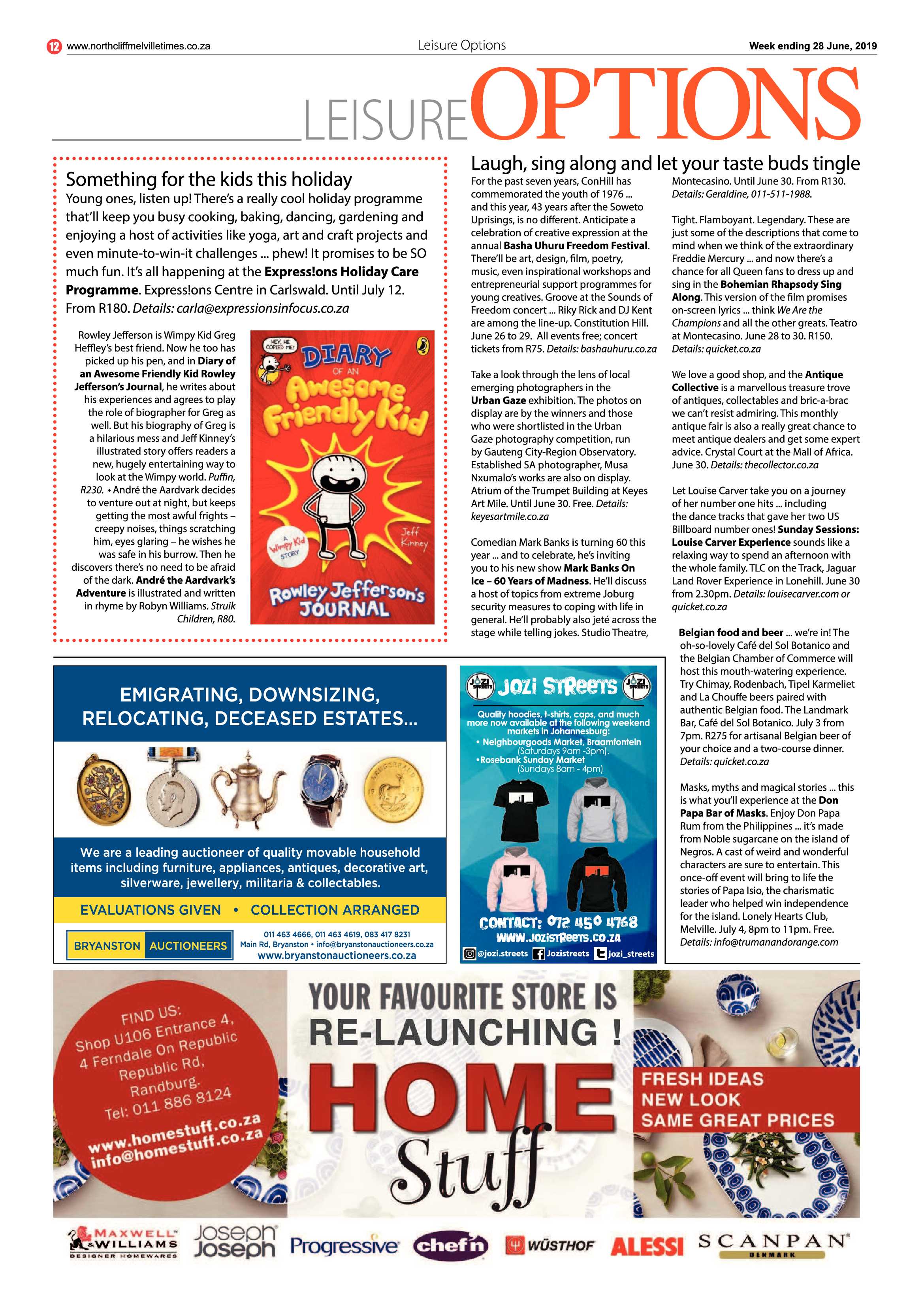 Northcliff Melville Times 28 June, 2019 page 12