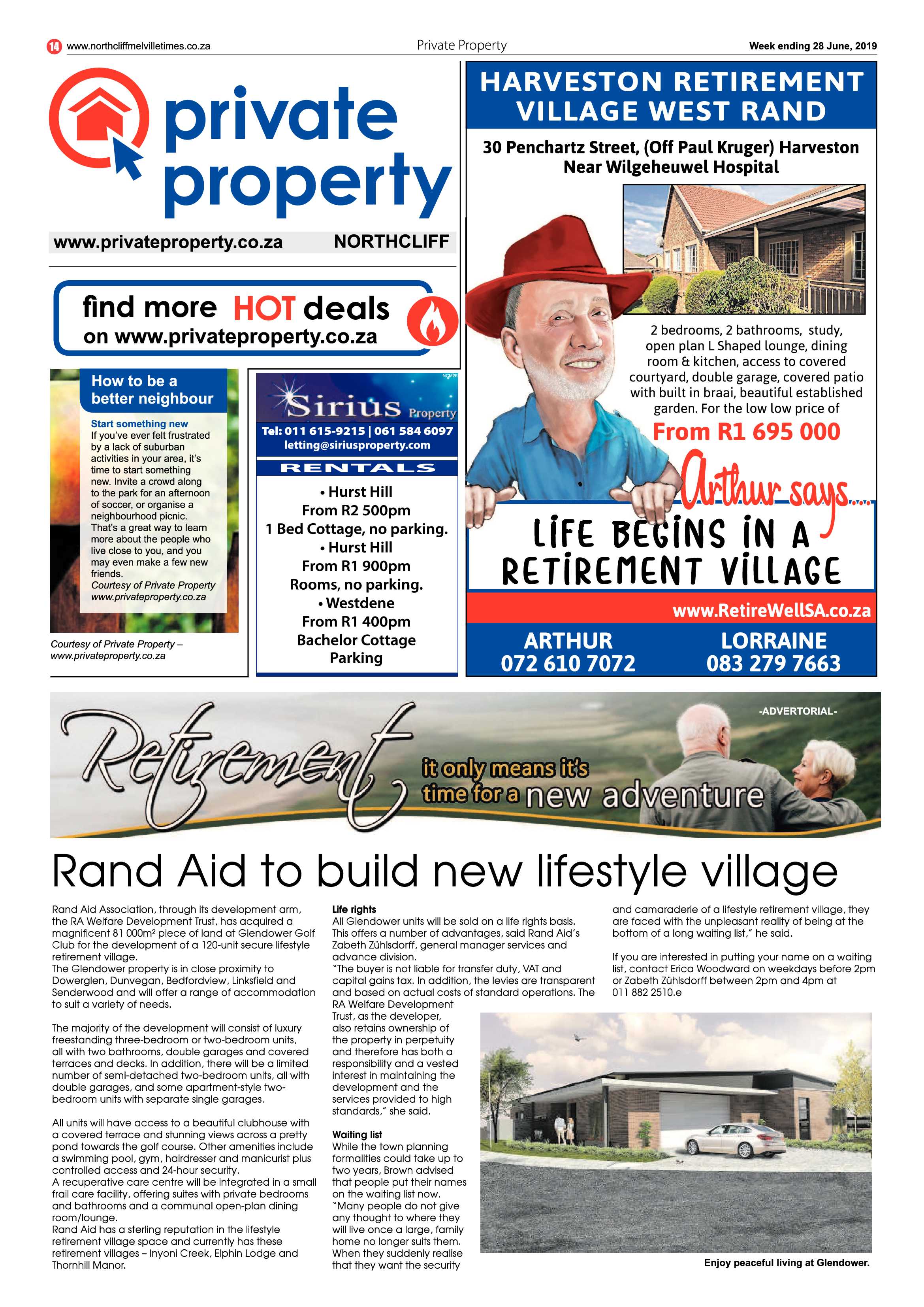 Northcliff Melville Times 28 June, 2019 page 14
