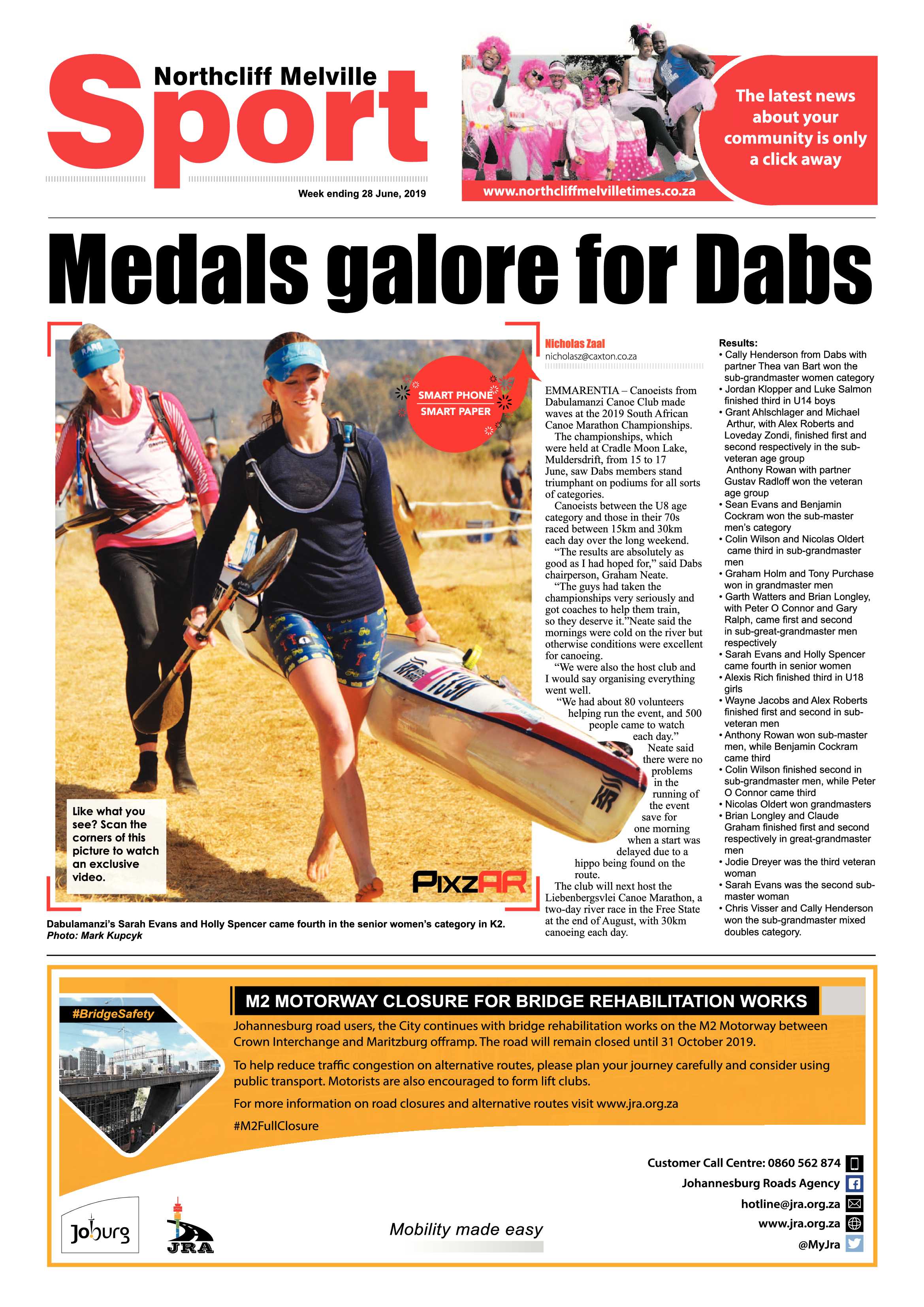 Northcliff Melville Times 28 June, 2019 page 20