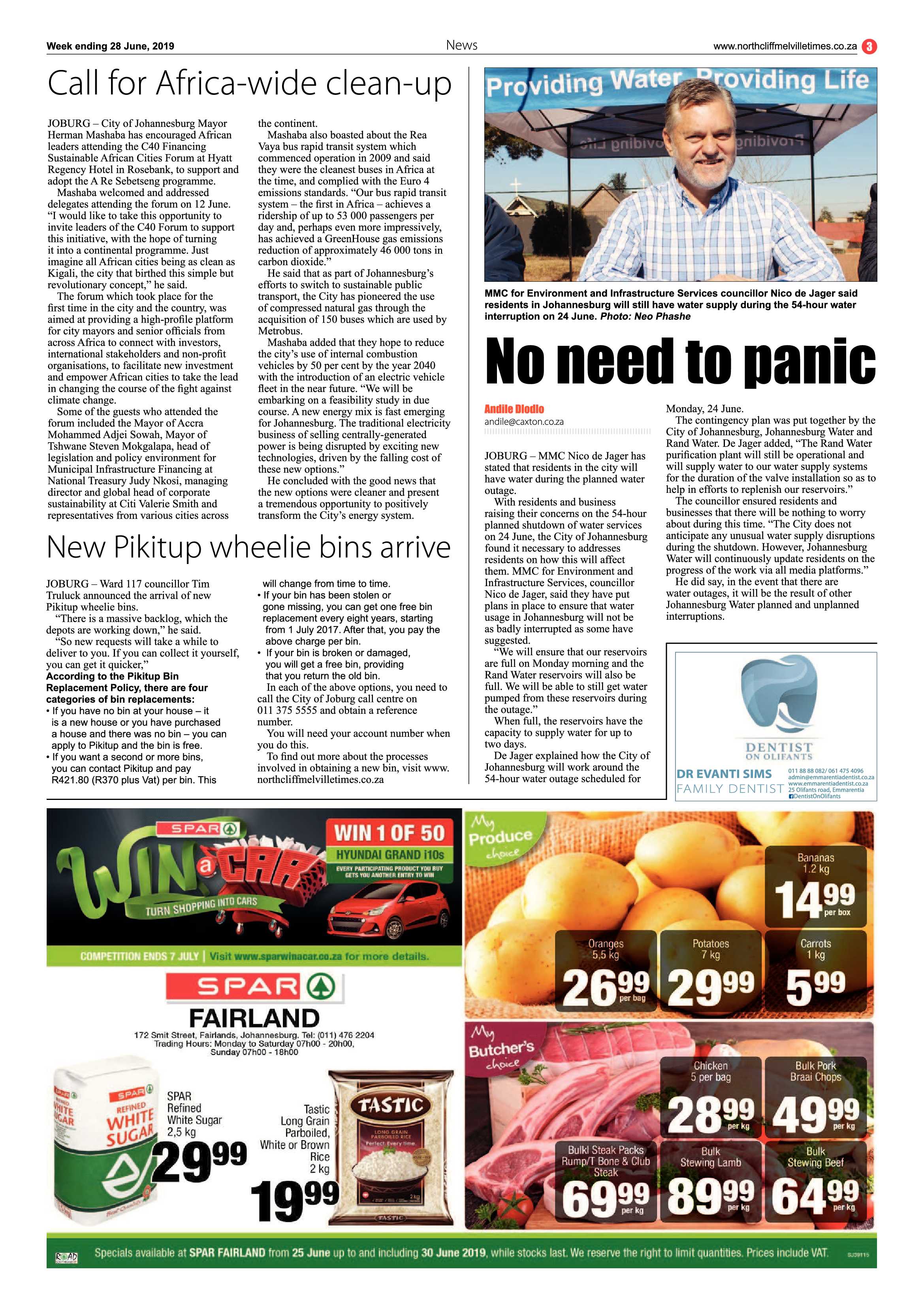 Northcliff Melville Times 28 June, 2019 page 3