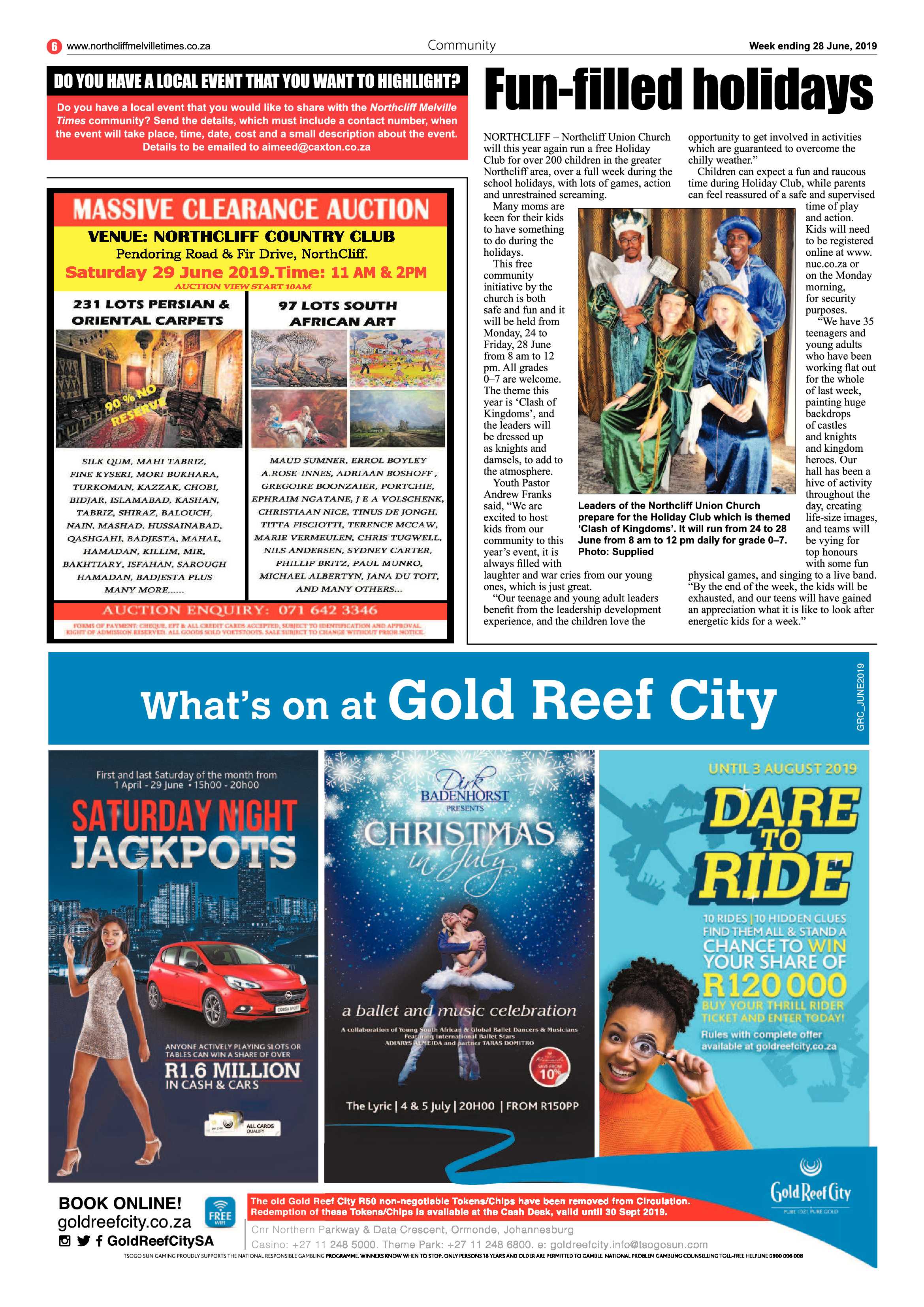 Northcliff Melville Times 28 June, 2019 page 6