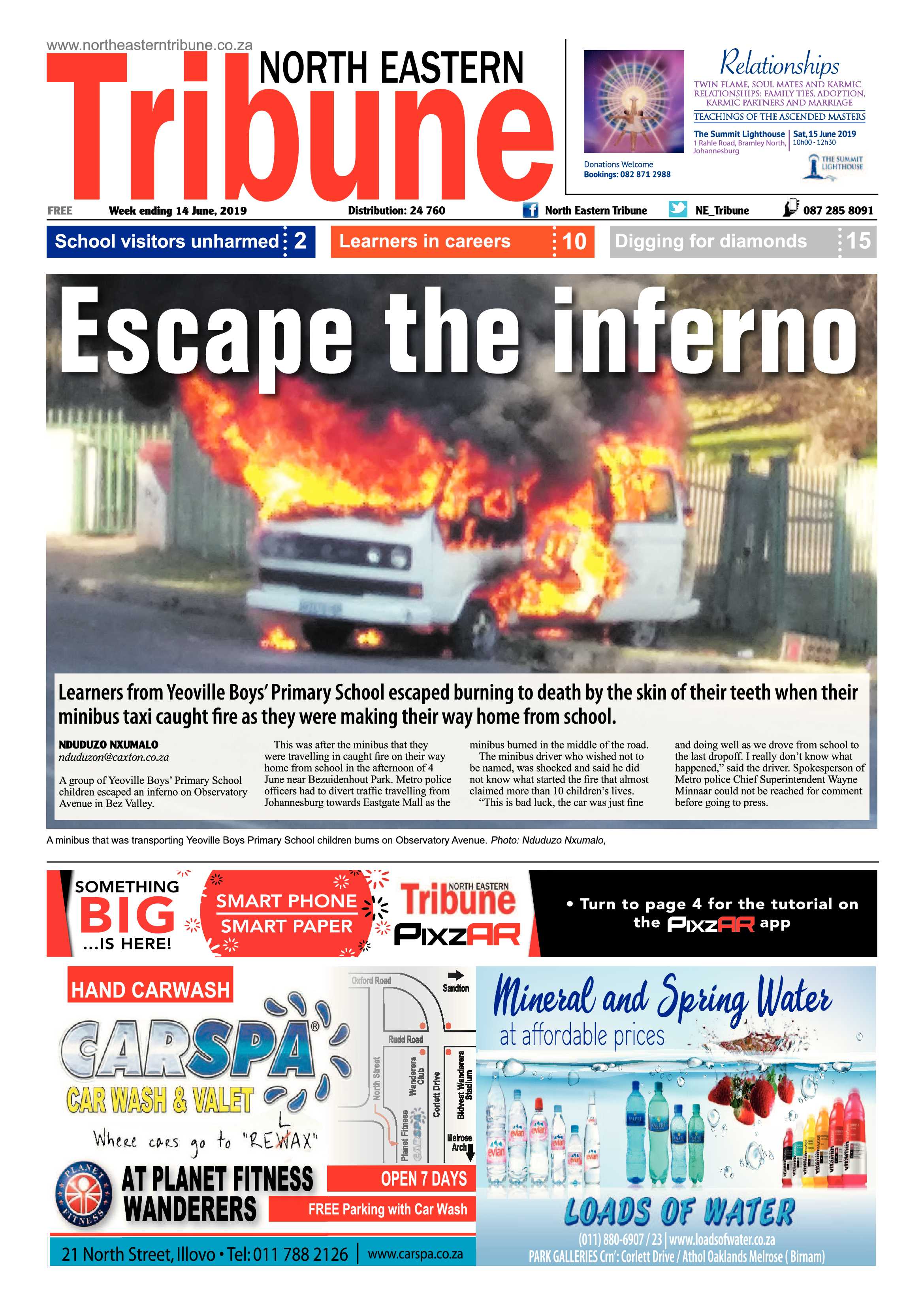 North Eastern Tribune 7 June, 2019 page 1