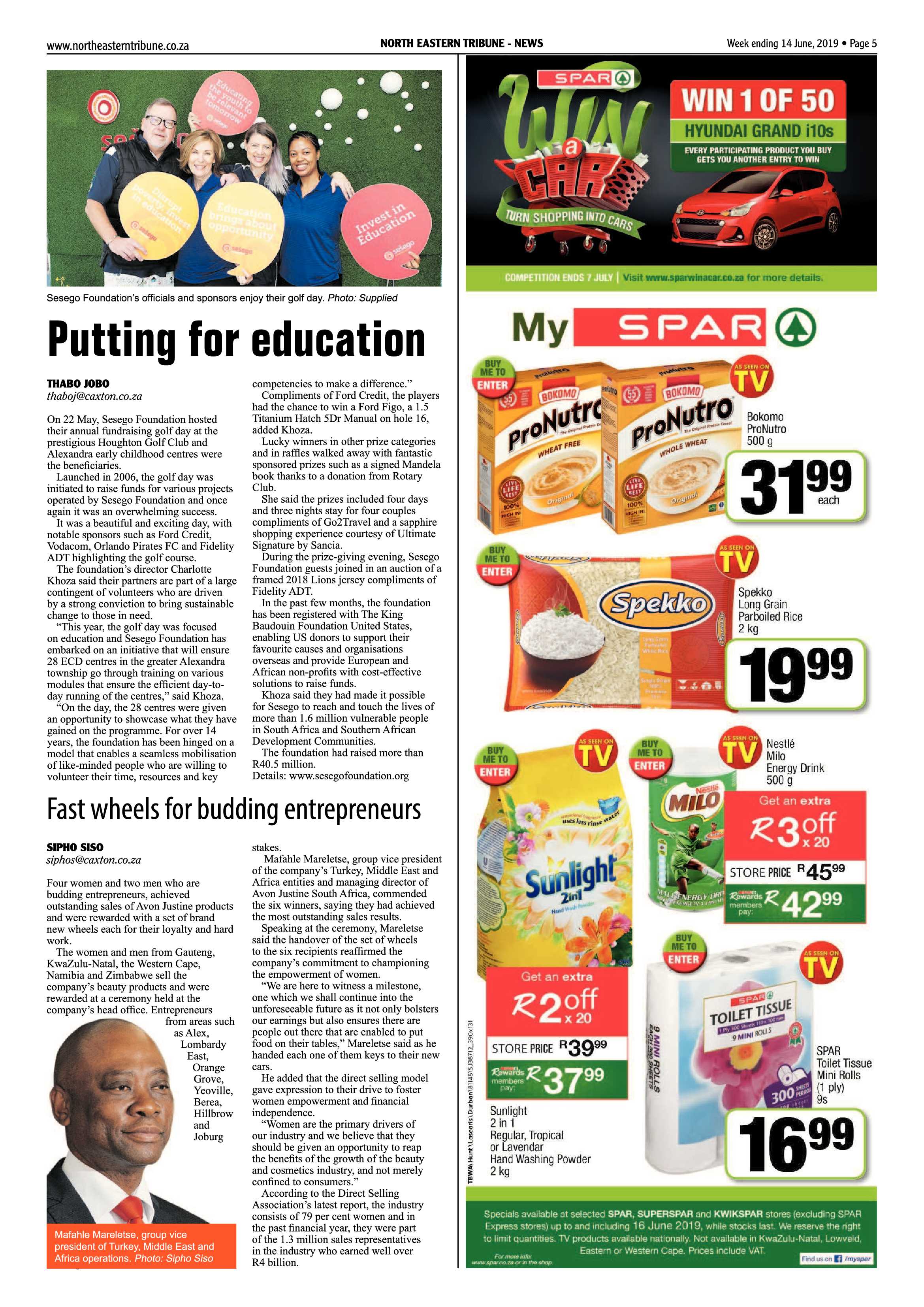 North Eastern Tribune 7 June, 2019 page 5