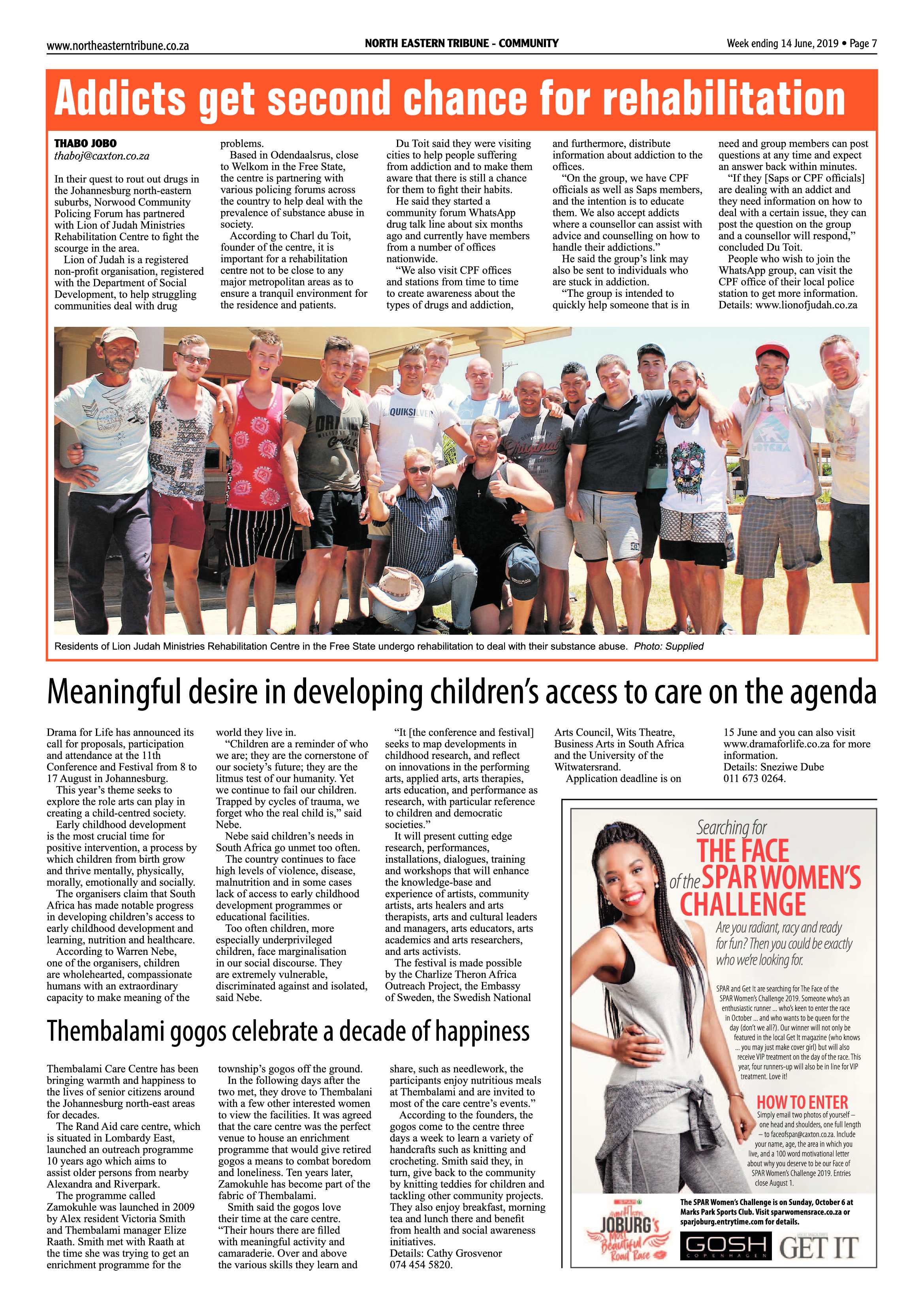 North Eastern Tribune 7 June, 2019 page 7