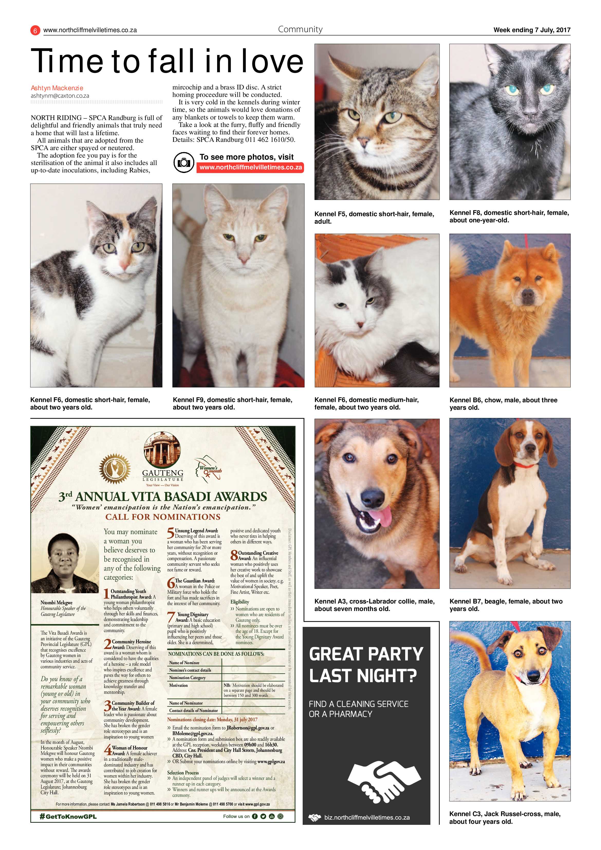 Northcliff Melville Times 7 July 2017 page 6
