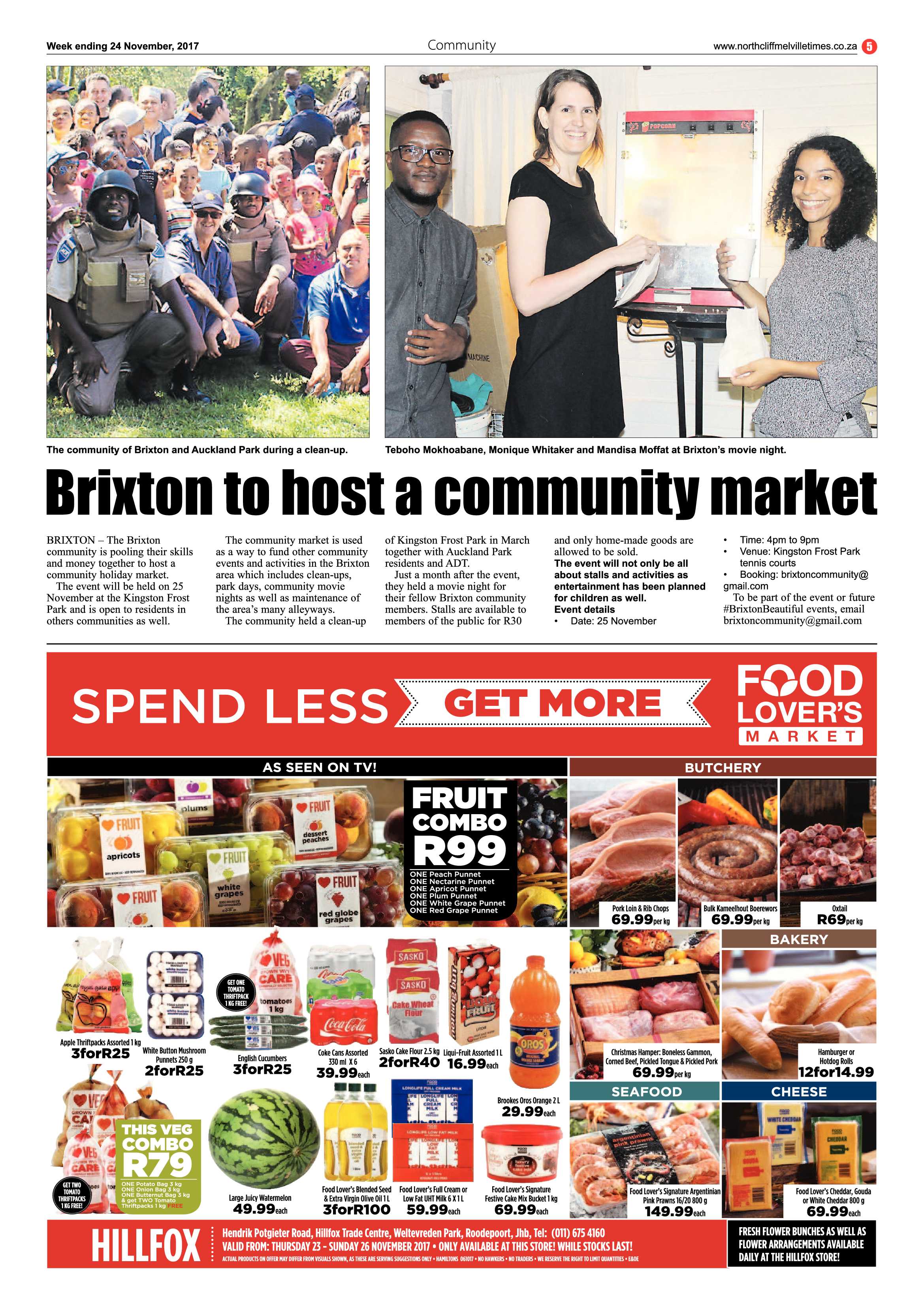 Northcliff Melville Times 24 November, 2017 page 5