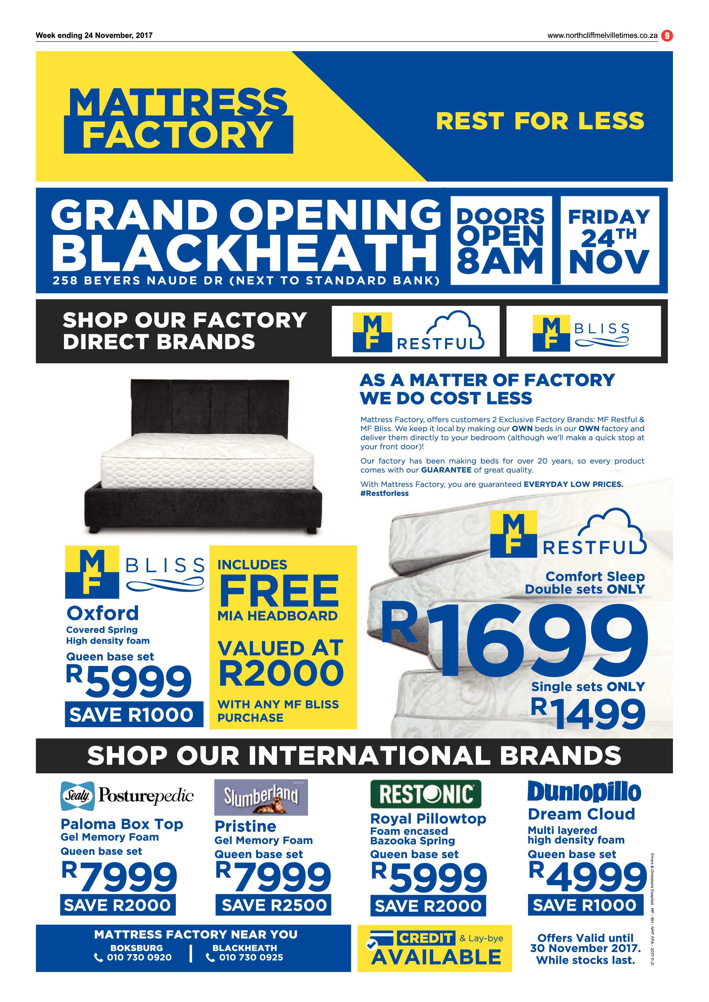 Northcliff Melville Times 24 November, 2017 page 9