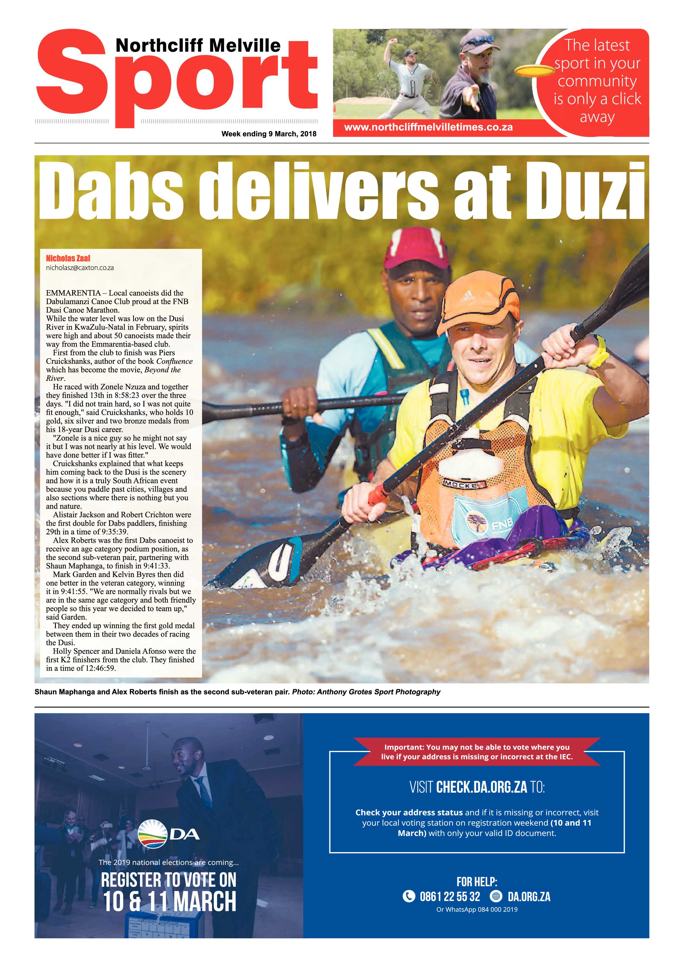 Northcliff Melville Times 9 March, 2018 page 16