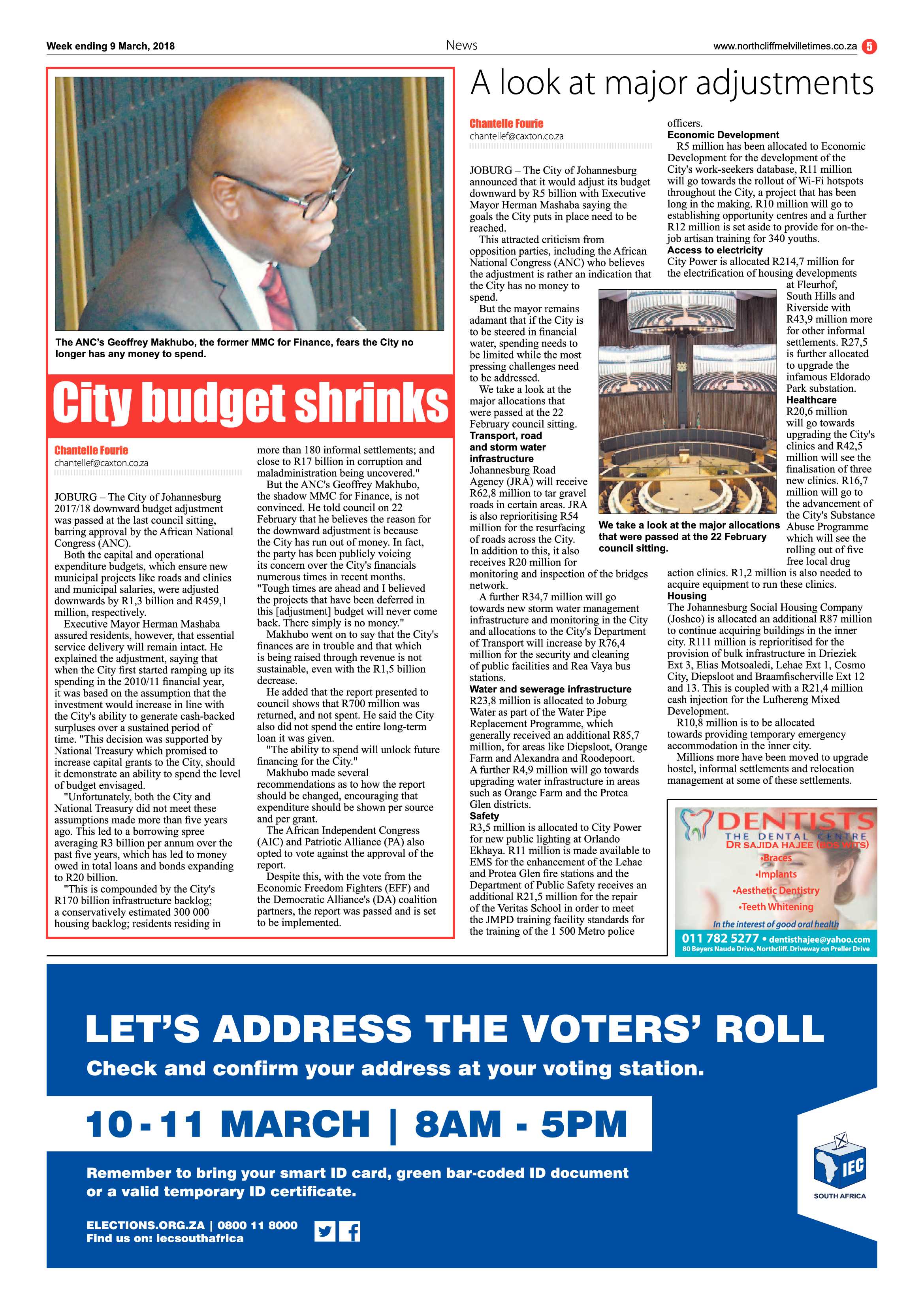 Northcliff Melville Times 9 March, 2018 page 5