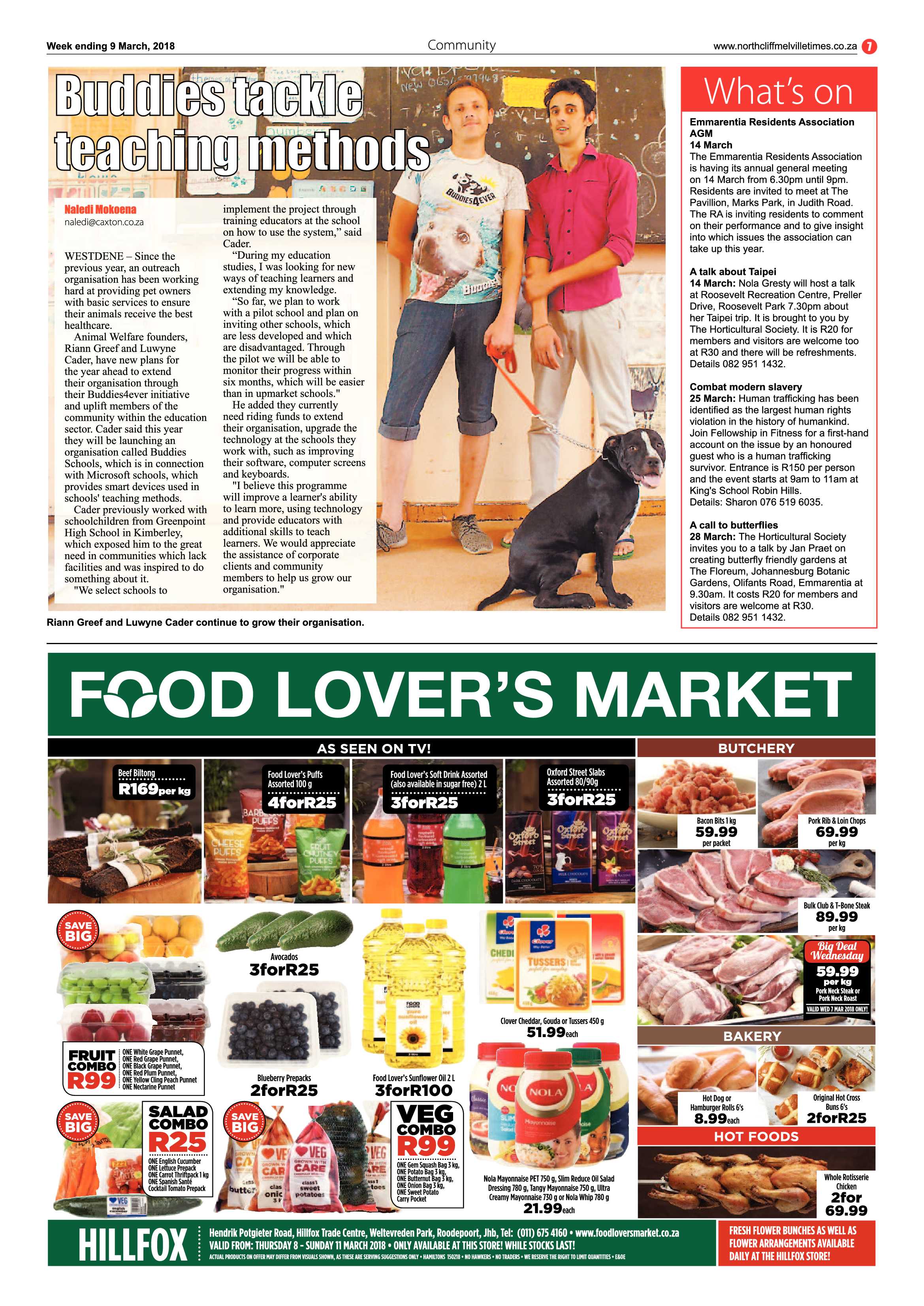 Northcliff Melville Times 9 March, 2018 page 7