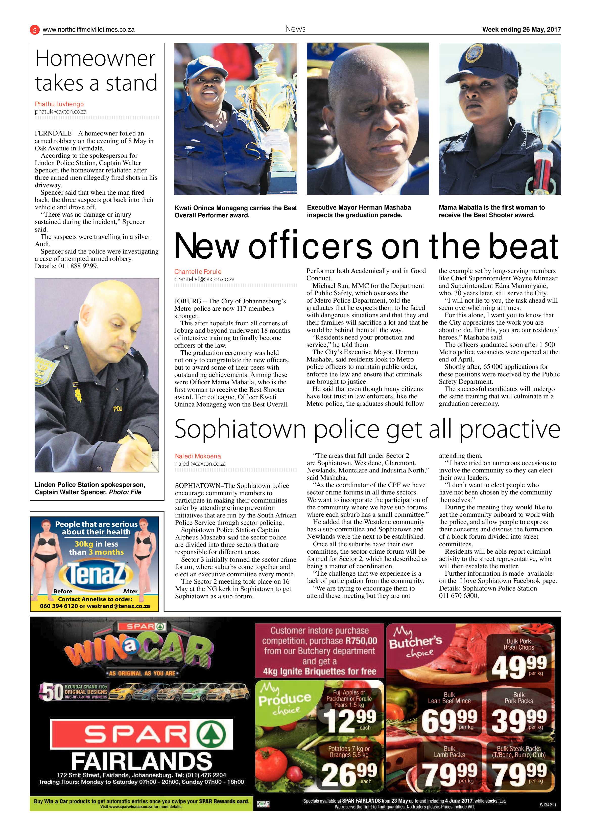 Northcliff Melville Times 28 May 2017 page 2
