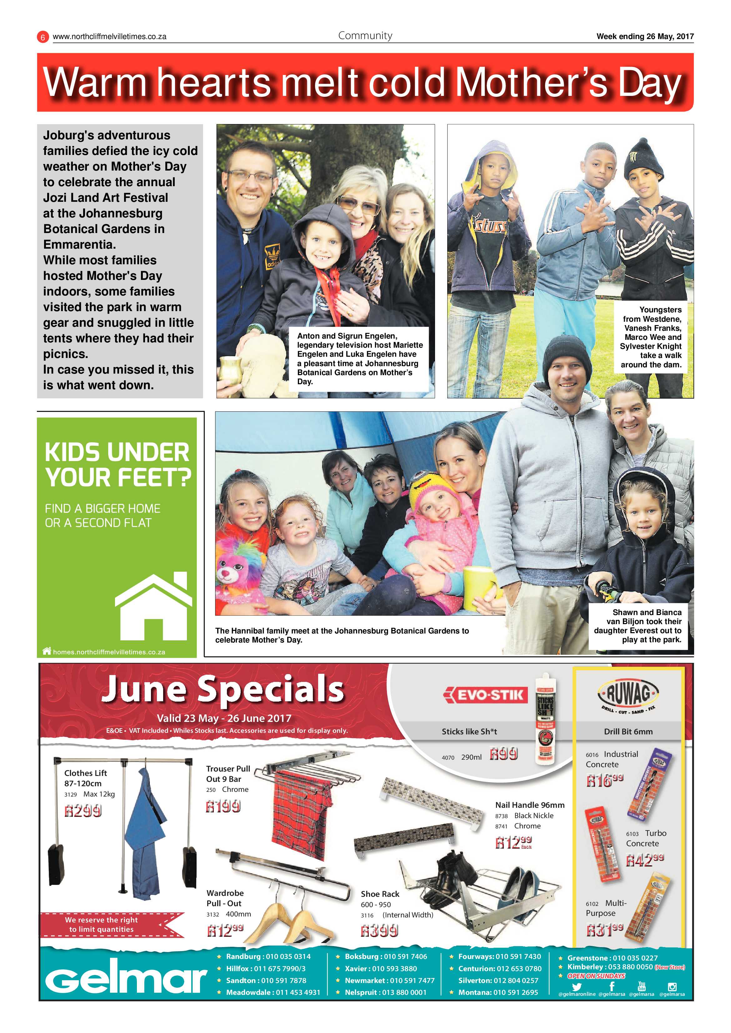 Northcliff Melville Times 28 May 2017 page 6
