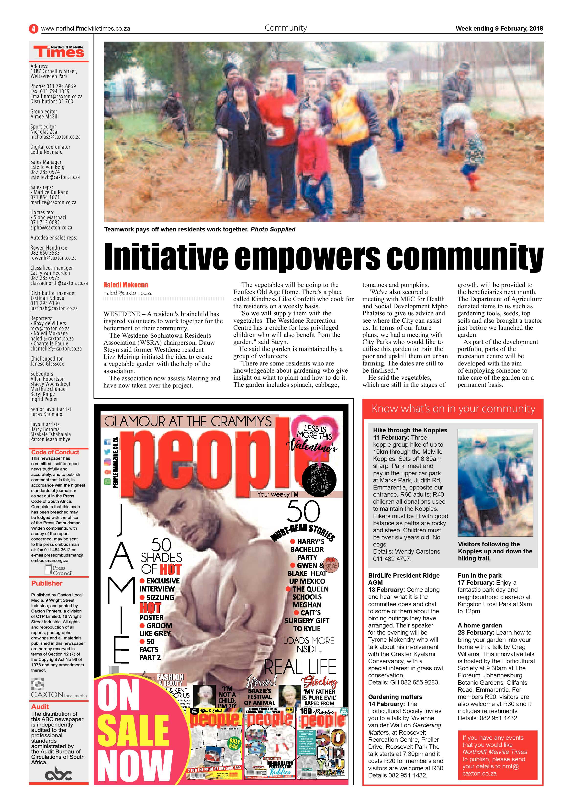 Northcliff Melville Times – 9 Feb 2018 page 4