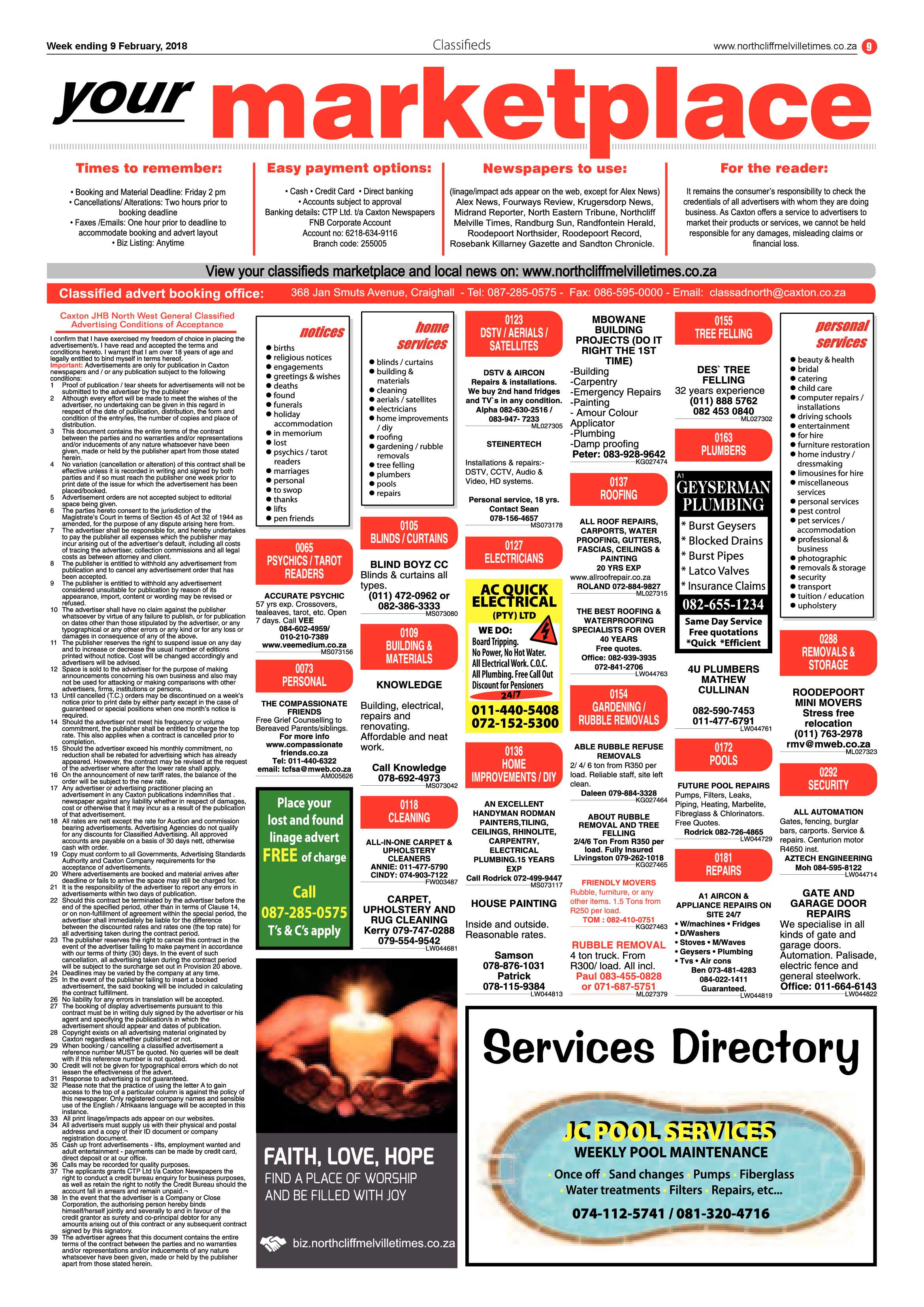 Northcliff Melville Times – 9 Feb 2018 page 9