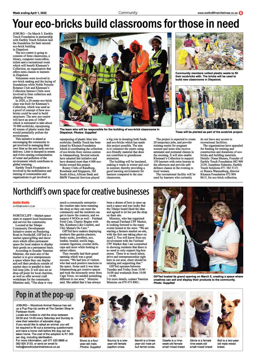 Northcliff Melville Times 01 April 2022 page 5