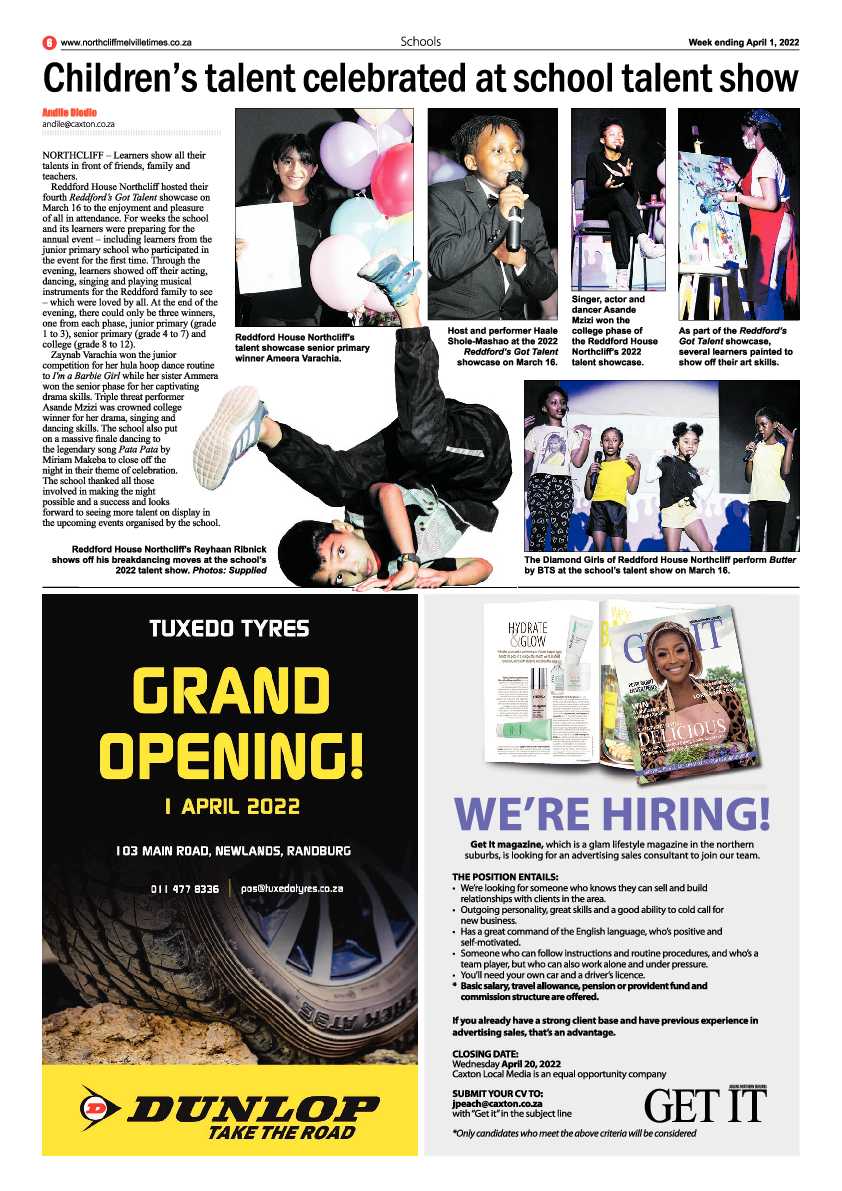 Northcliff Melville Times 01 April 2022 page 6