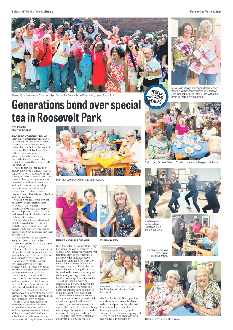 Northcliff Melville Times 01 March 2024 page 6